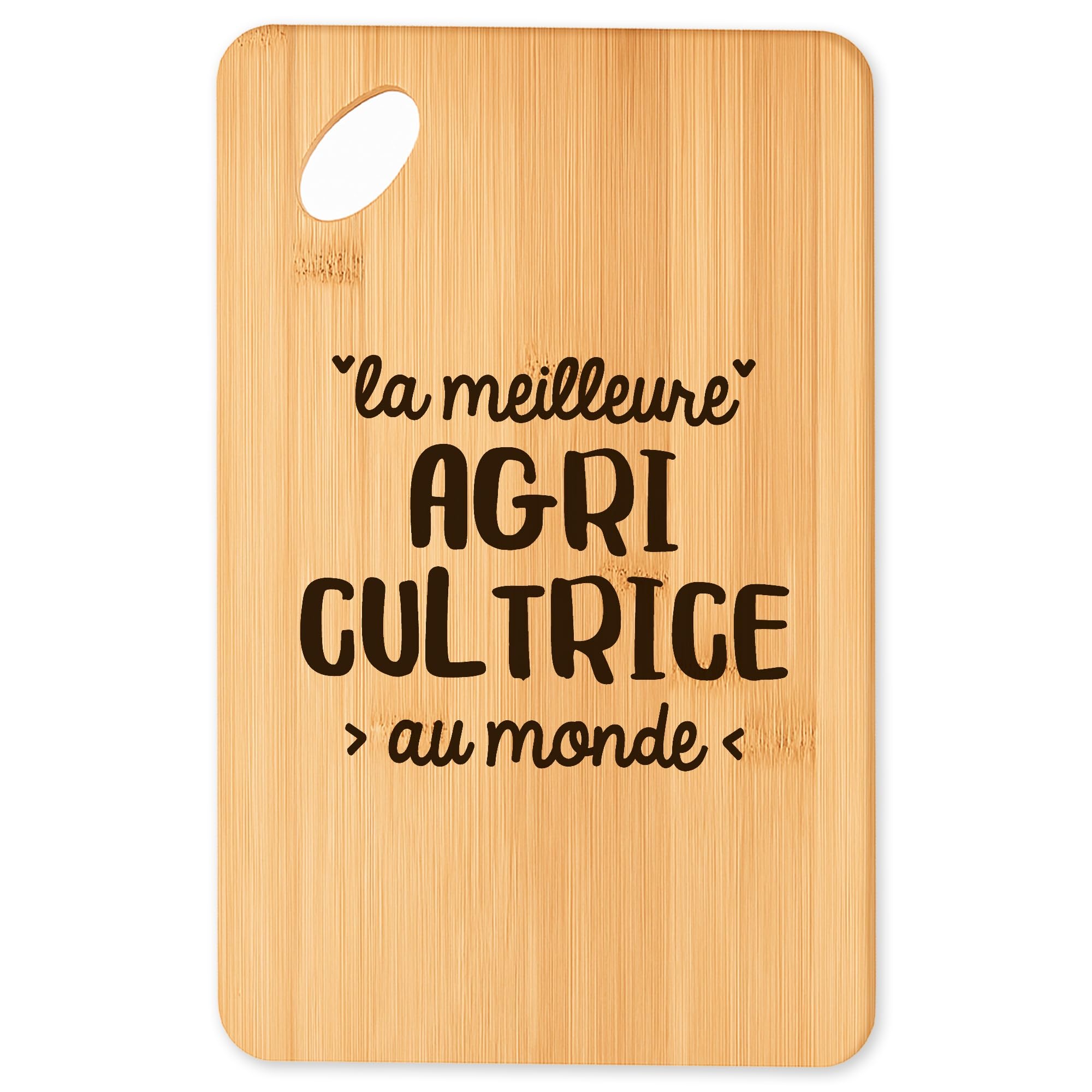 Planche à découper en bambou pour service de table sans tache