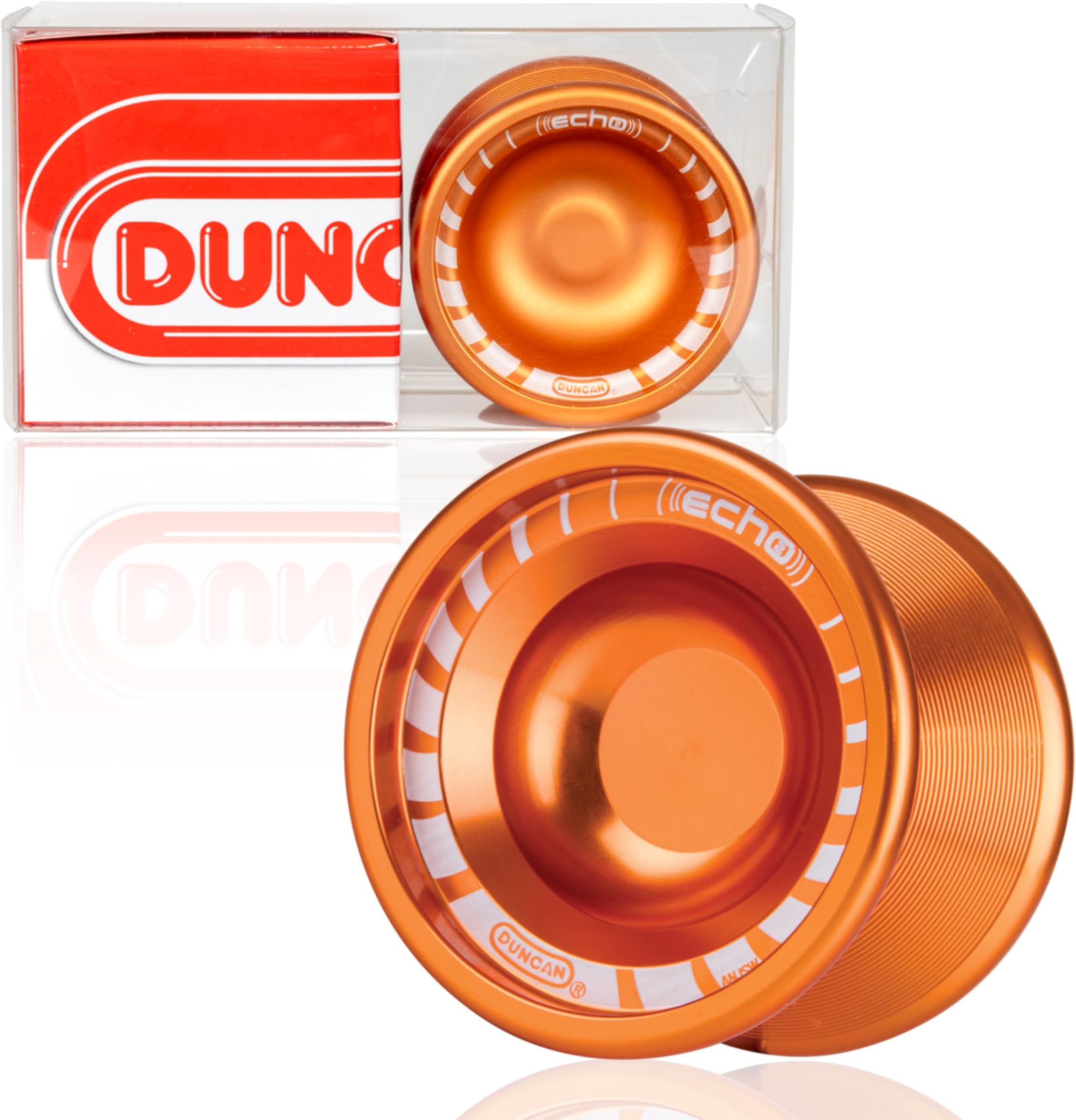 Duncan Toys Echo 2 Yo-Yo [Copper], Unresponsive Pro Level Yo-Yo, Concave Bearing