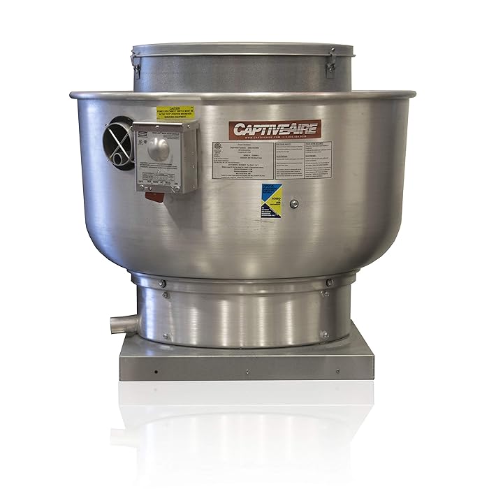 Buy Restaurant Canopy Hood Grease Rated Exhaust Fan Belt Drive