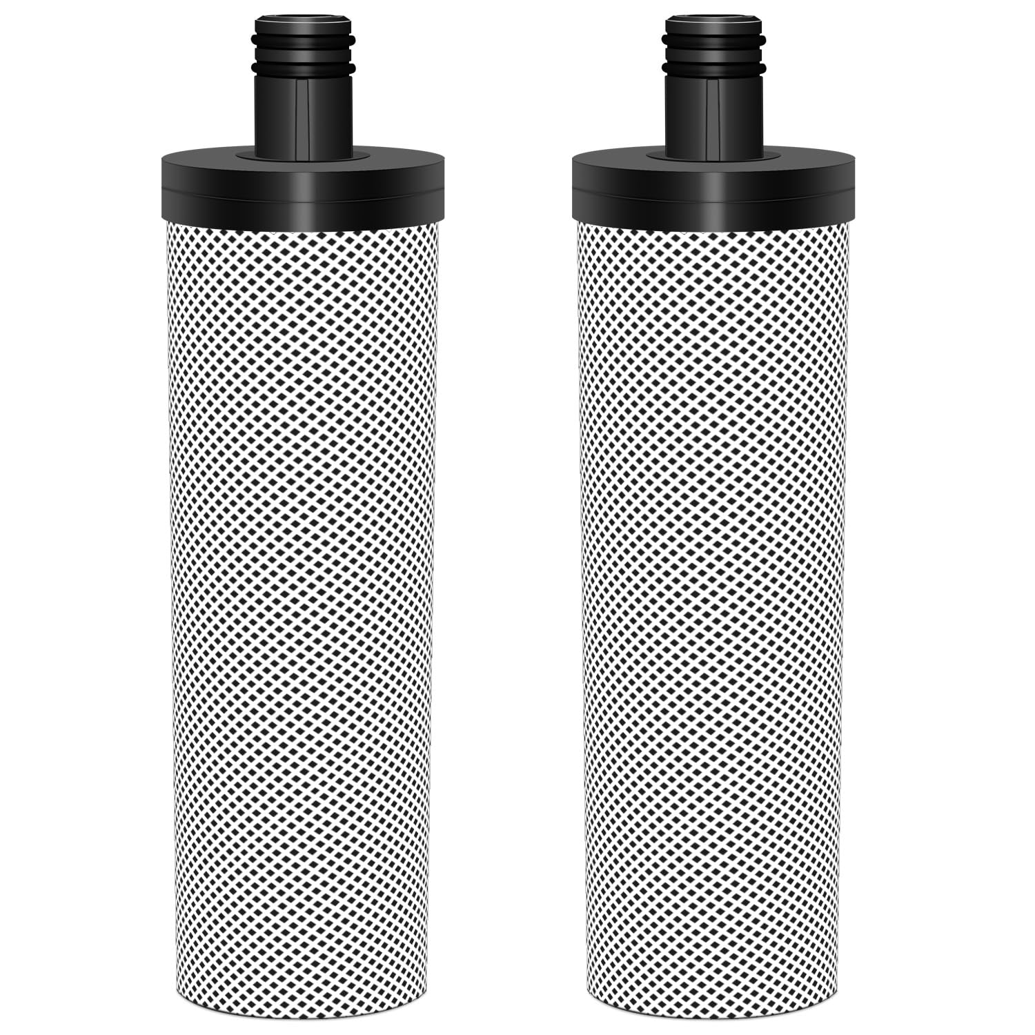 Slirceods 2.0 Carbon Shower Filter System Filter replacement for AQ-UAYOUTH Shower Head,2 Pack