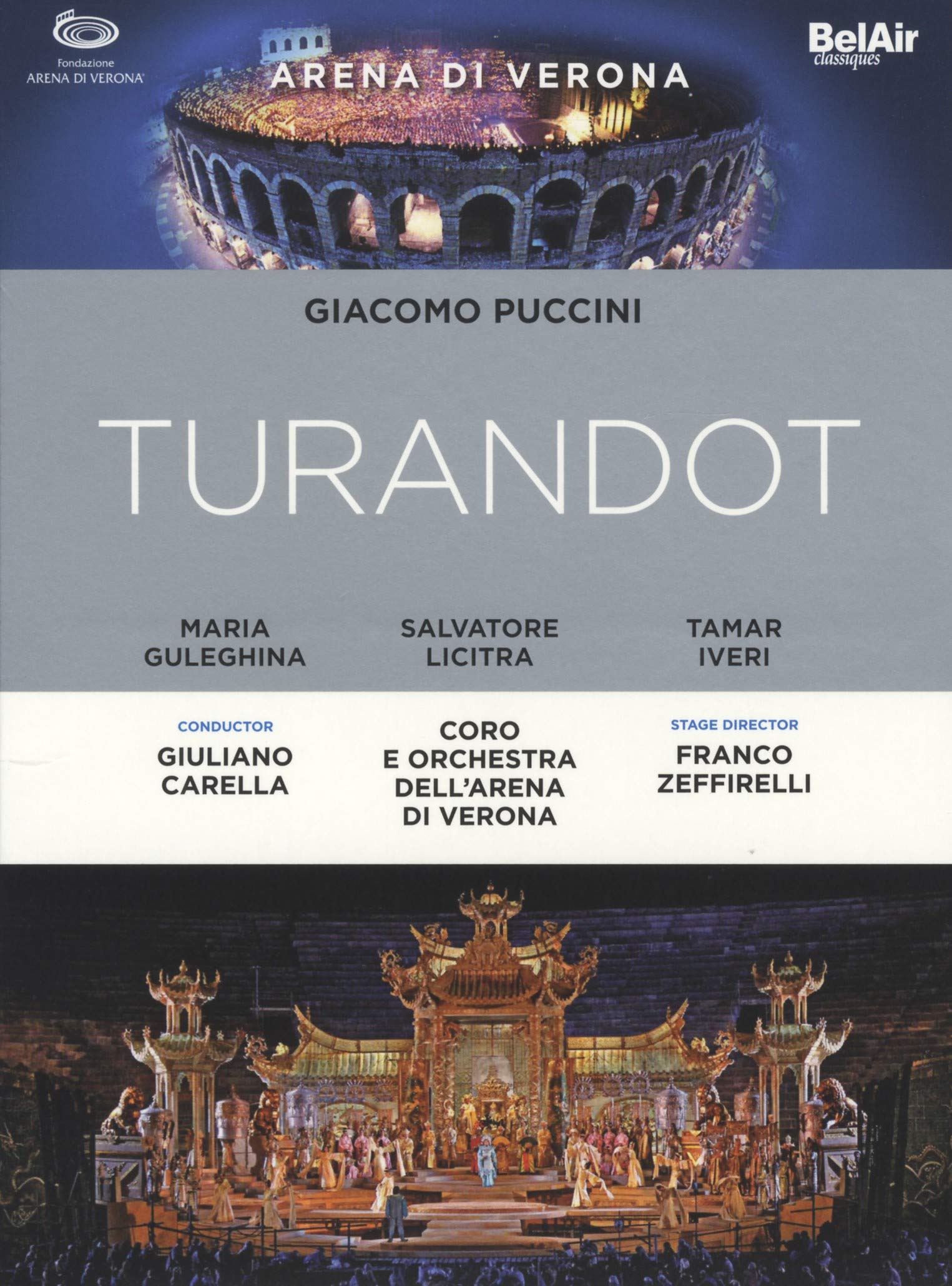 Turandot: Arena Di Verona (Carella) [DVD] [2011] [NTSC]