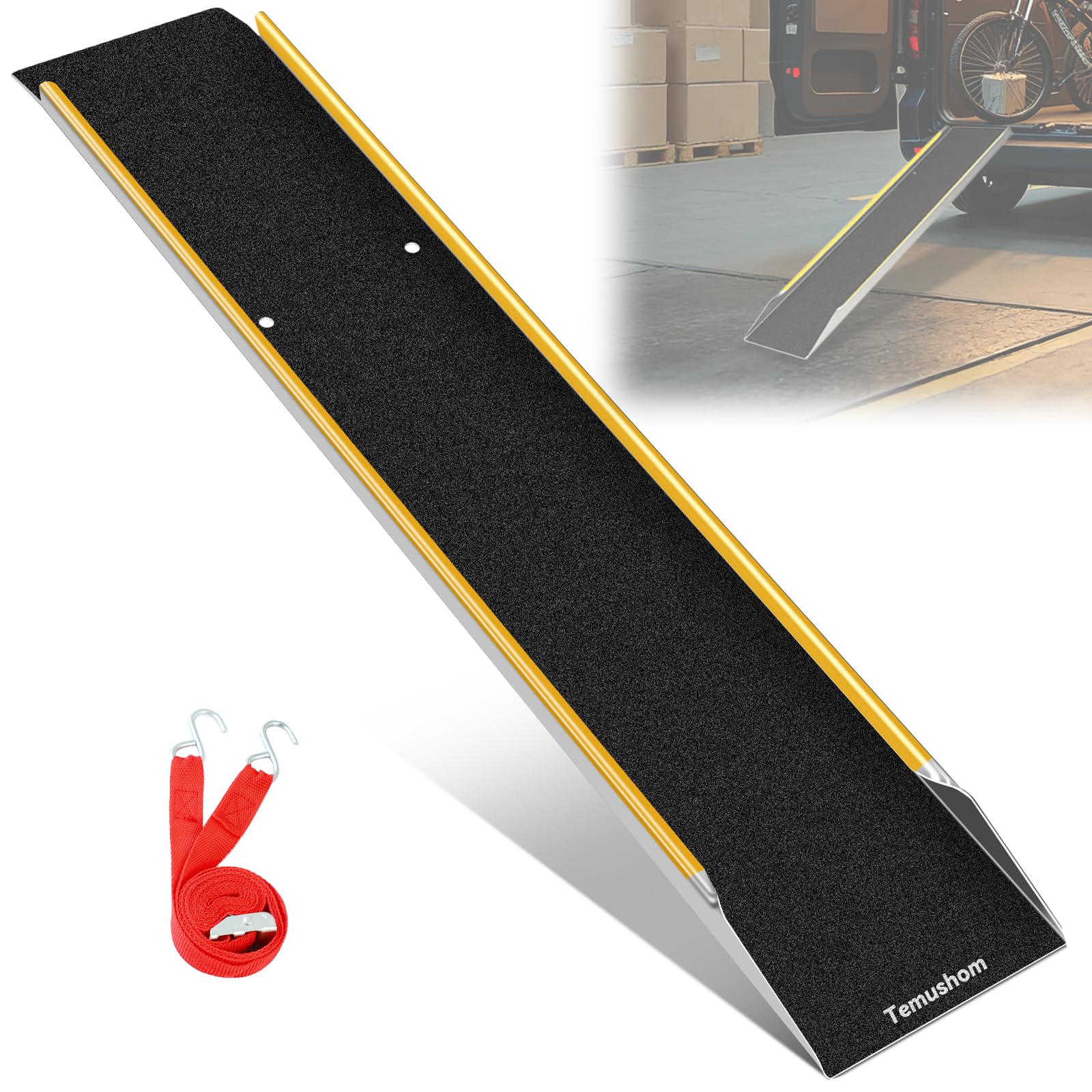 Amazon.co.jp: Temushom ラダーレール 長さ150cm 幅25cm 耐荷重300kg