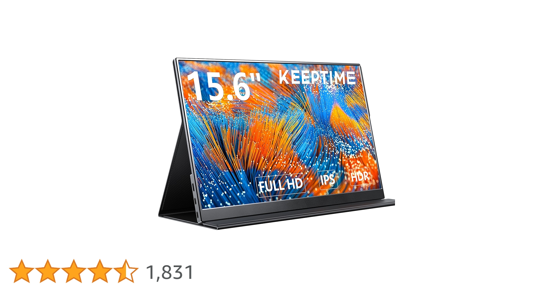 KEEP TIME 15.6インチ ポータブルモニター Amazon.co.jp: KEEPTIME モバイルモニター 15.6インチ