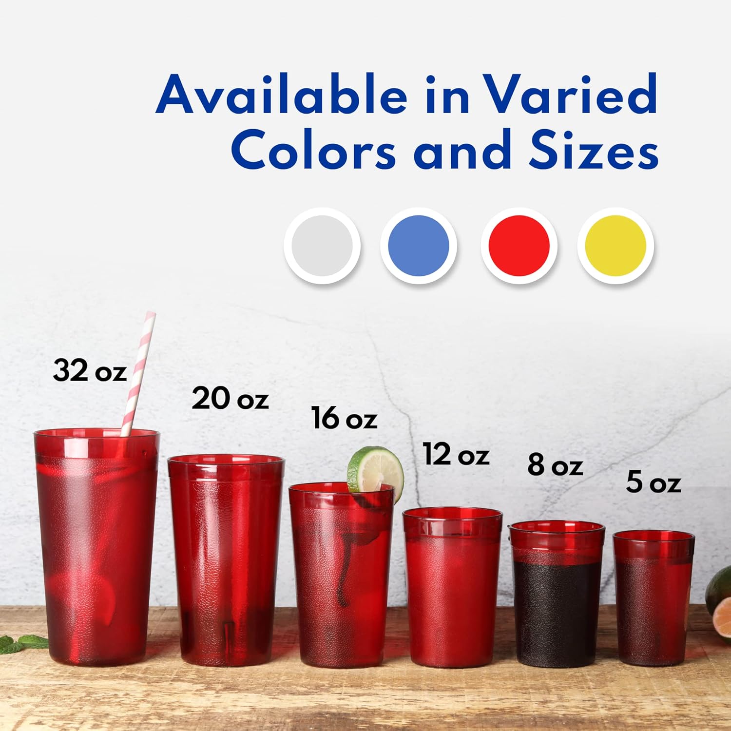 New Star Foodservice | Restaurant-Grade Beverage Tumblers (Clear (Set of 72), 8 oz) - Image 8