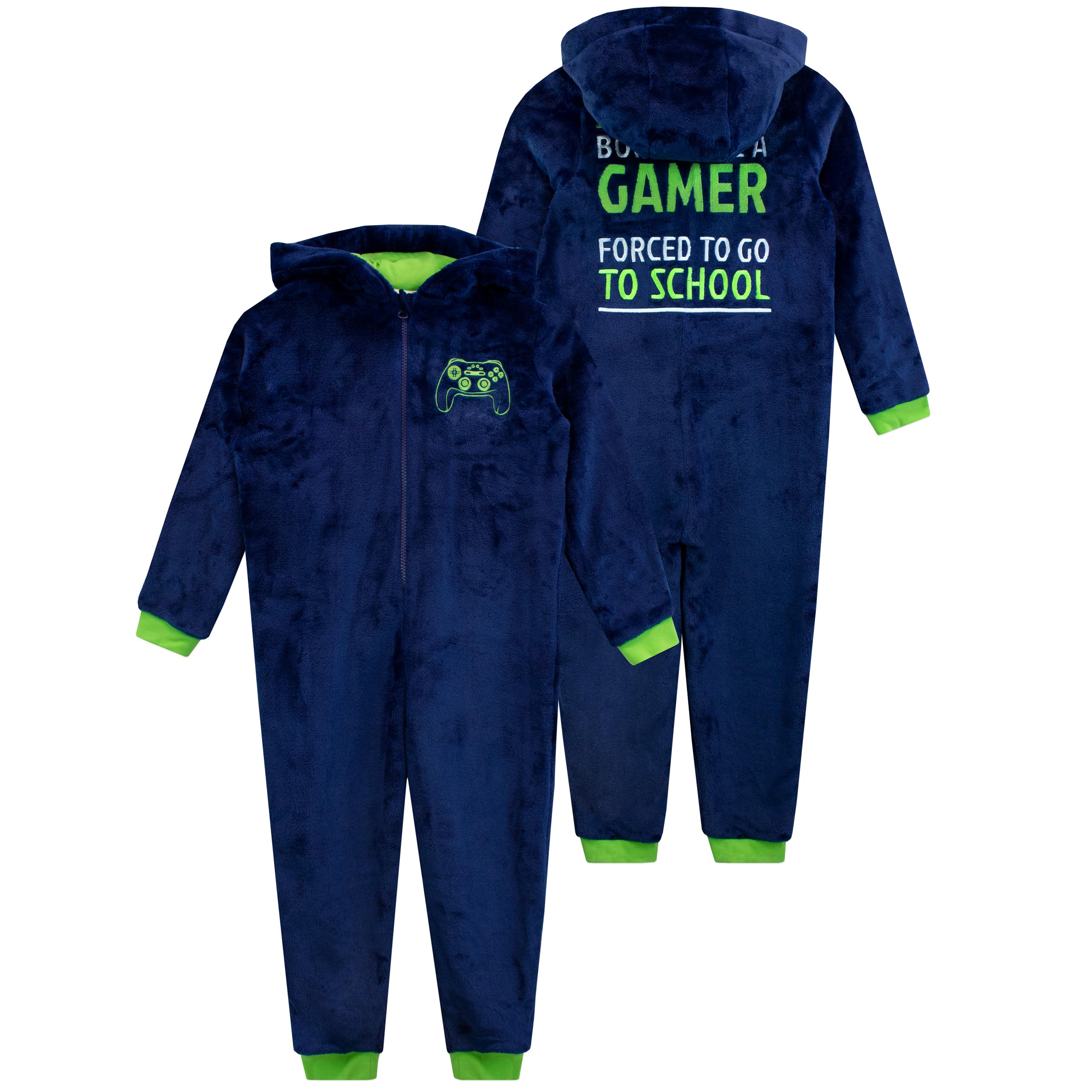Harry Bear Gaming Onesie | Piżamy Gamingowe Dla Chłopców | Kombinezon Dla Graczy Chłopców