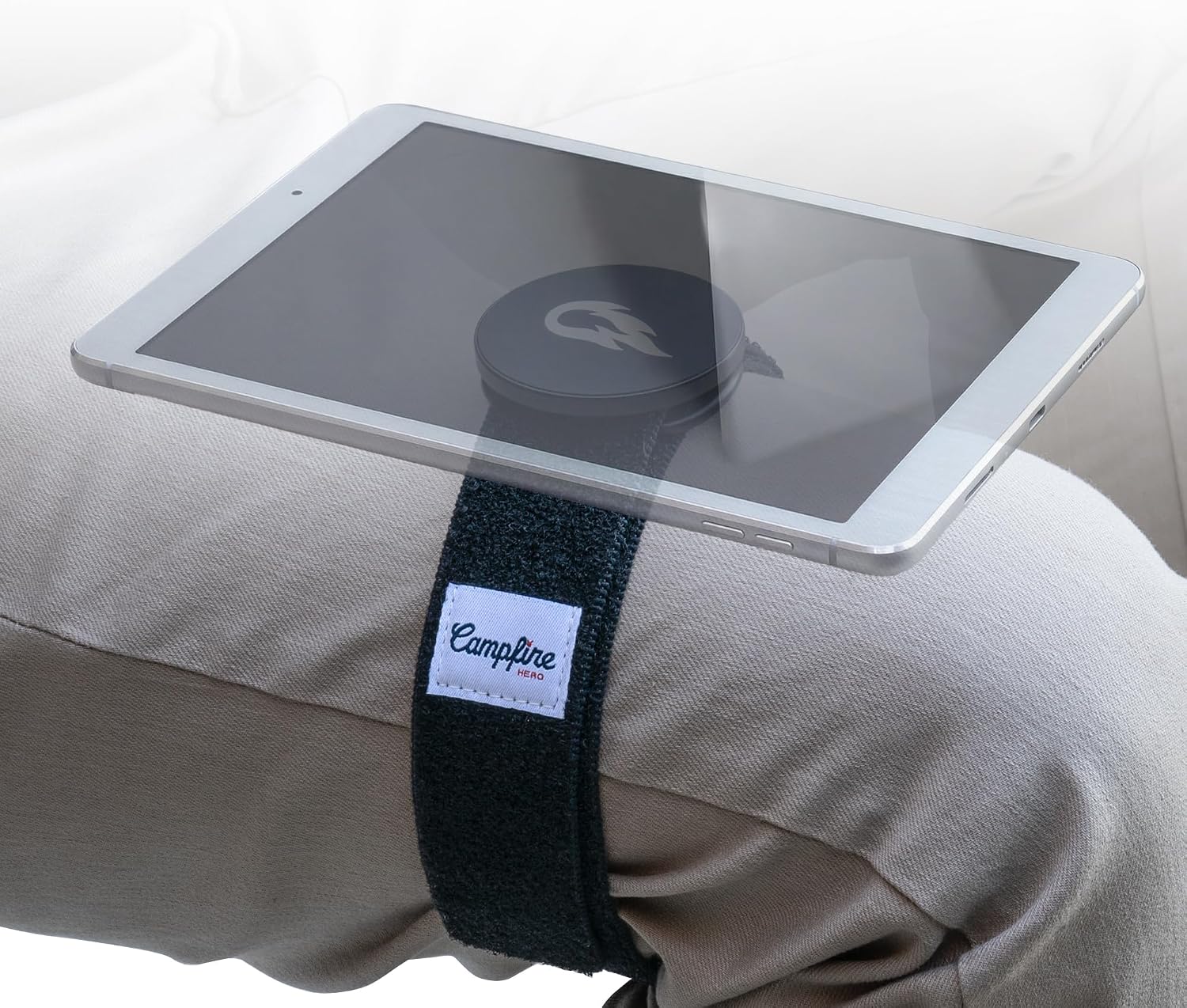 Magnetic Thigh Mount for iPad mini & Phone | Hands-Free Holder for Pilots, Guitar Players & Multitaskers | Quick Access Kneeboard Alternative