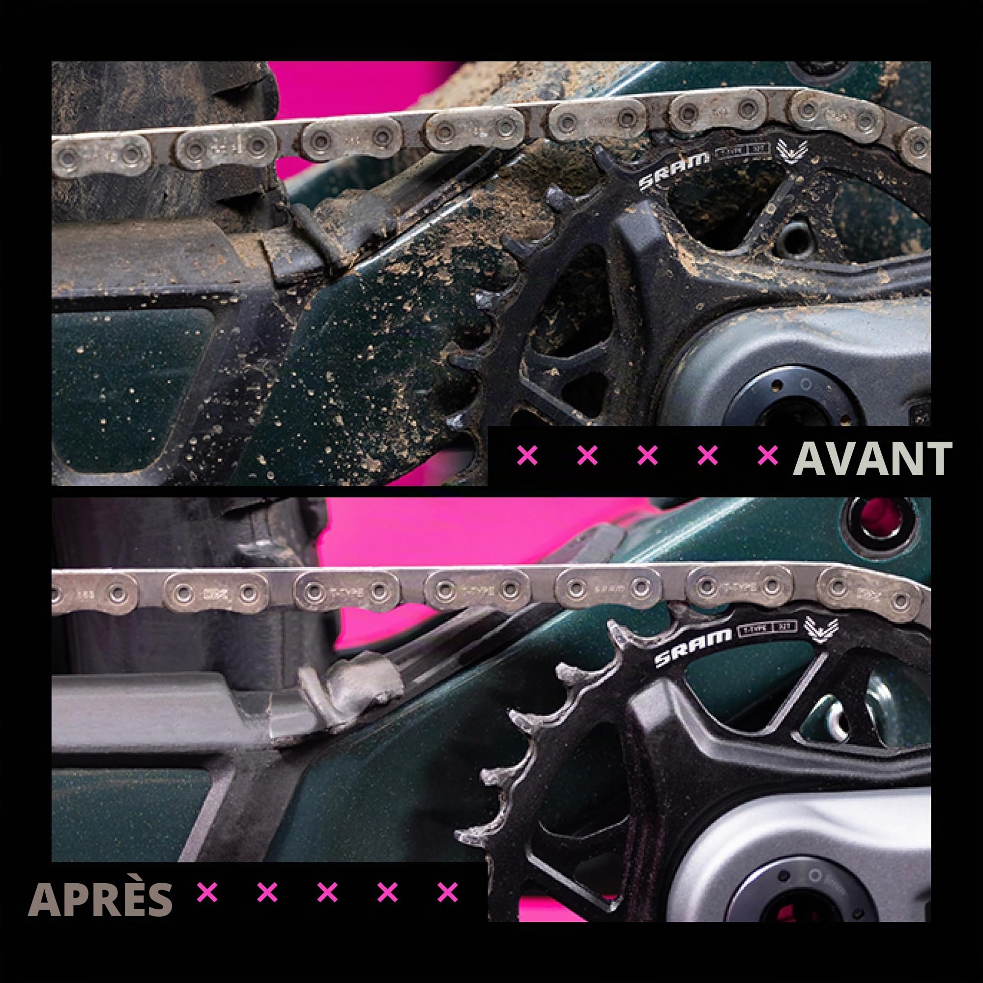 Muc-Off eBike Kit Ultime de Nettoyage - Kit Indispensable pour Nettoyer, Protéger et Lubrifier votre Vélo Électrique