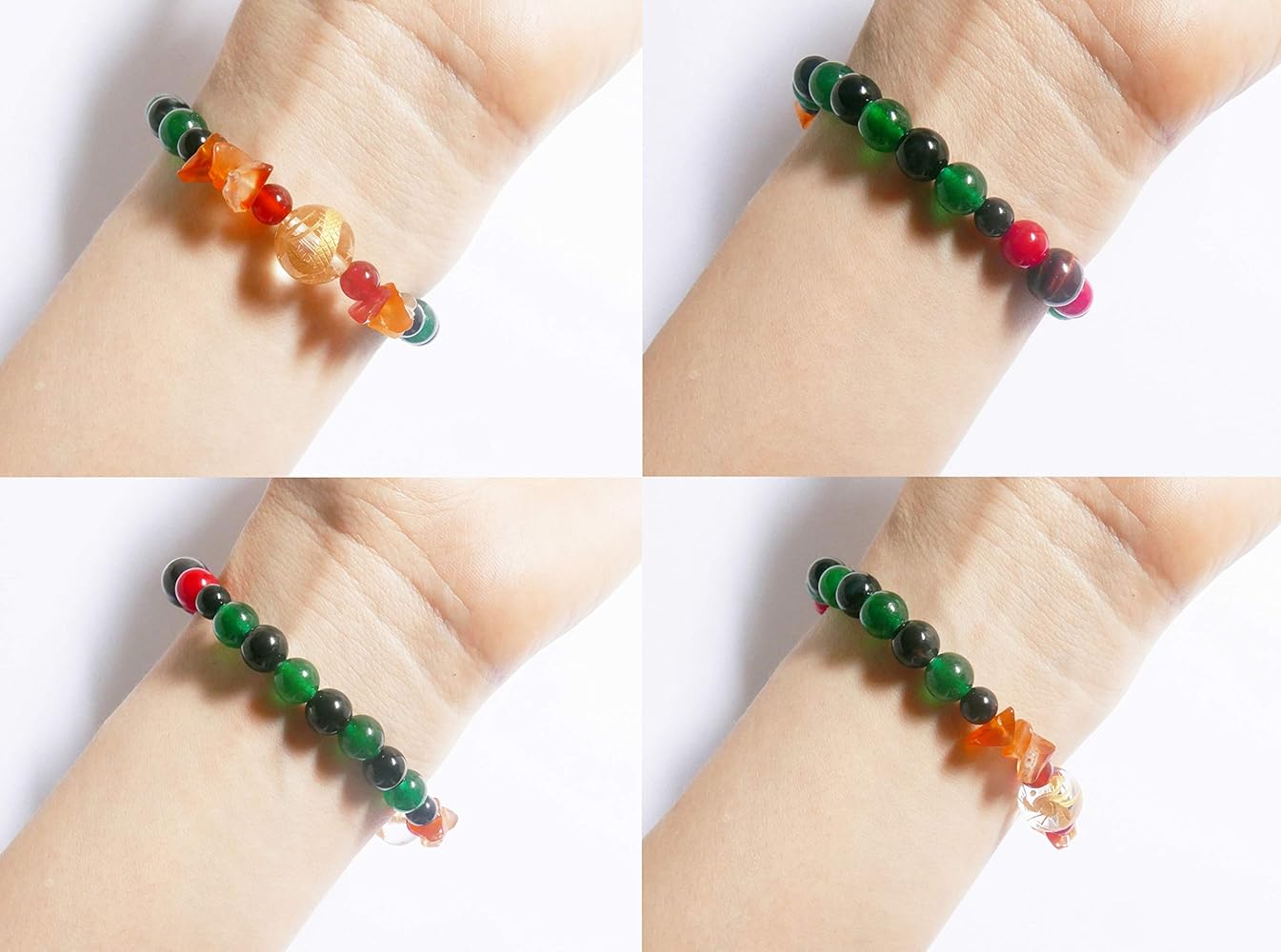 Amazon | 【鬼滅の刃・全集中・パワーストーンブレス】 ヒノカミ