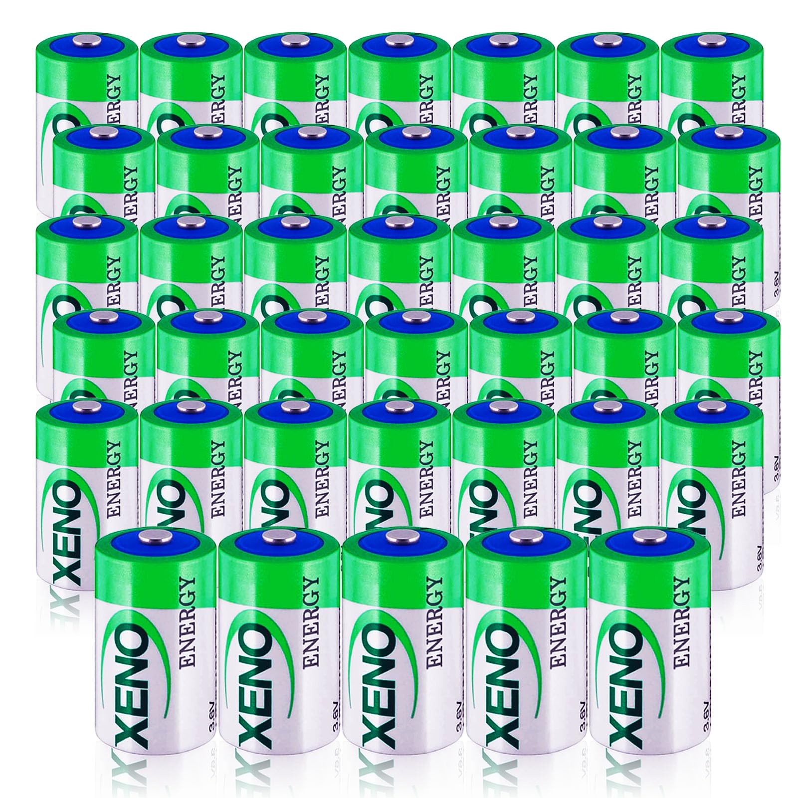 HDSBFCWYGG <- 40pcs -> for Xeno XL-205F 3.6V D STD Battery 19000mah Lithium Thionyl Chloride Battery