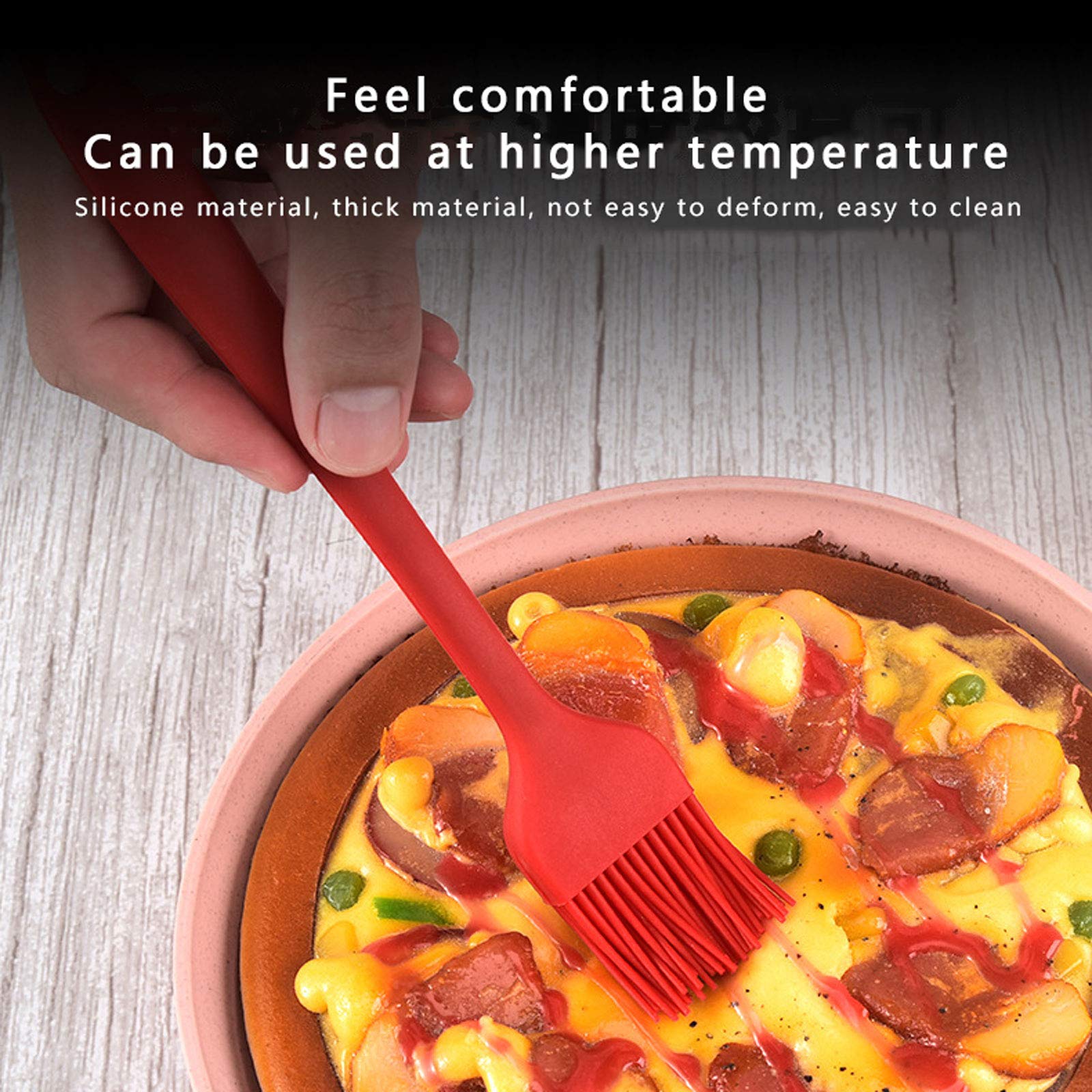 DI ORO Spatole in Silicone Resistenti Al Calore 315°C - Set Di Utensili