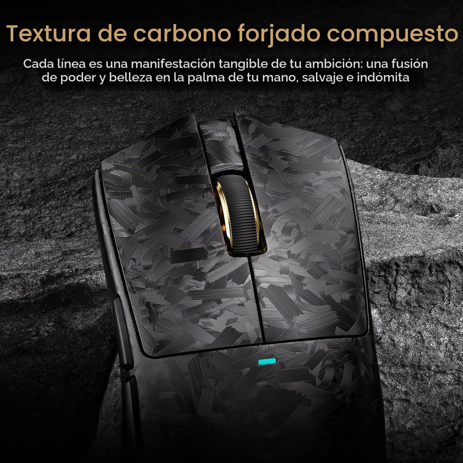 ATTACK SHARK X11 Ultra Wireless Gaming Mouse, Ultra-Light 63g, 42K dpi, 8K Polling, Nordic Chip, Carbon Fiber, for Esports & Pro Gamers