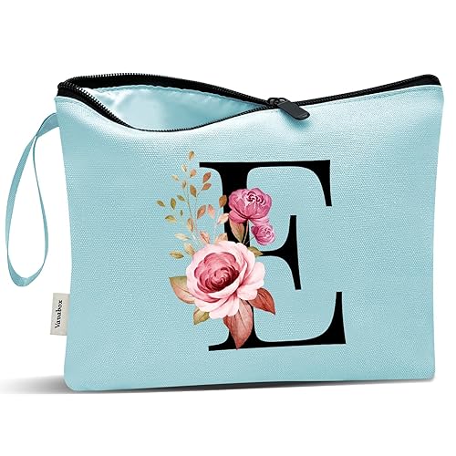 Vista 127 de Vavabox A-Z - Bolsa de maquillaje personalizada, regalos de cumpleaños para mujeres y madres, regalos para mejores amigas, bolsa de cosméticos