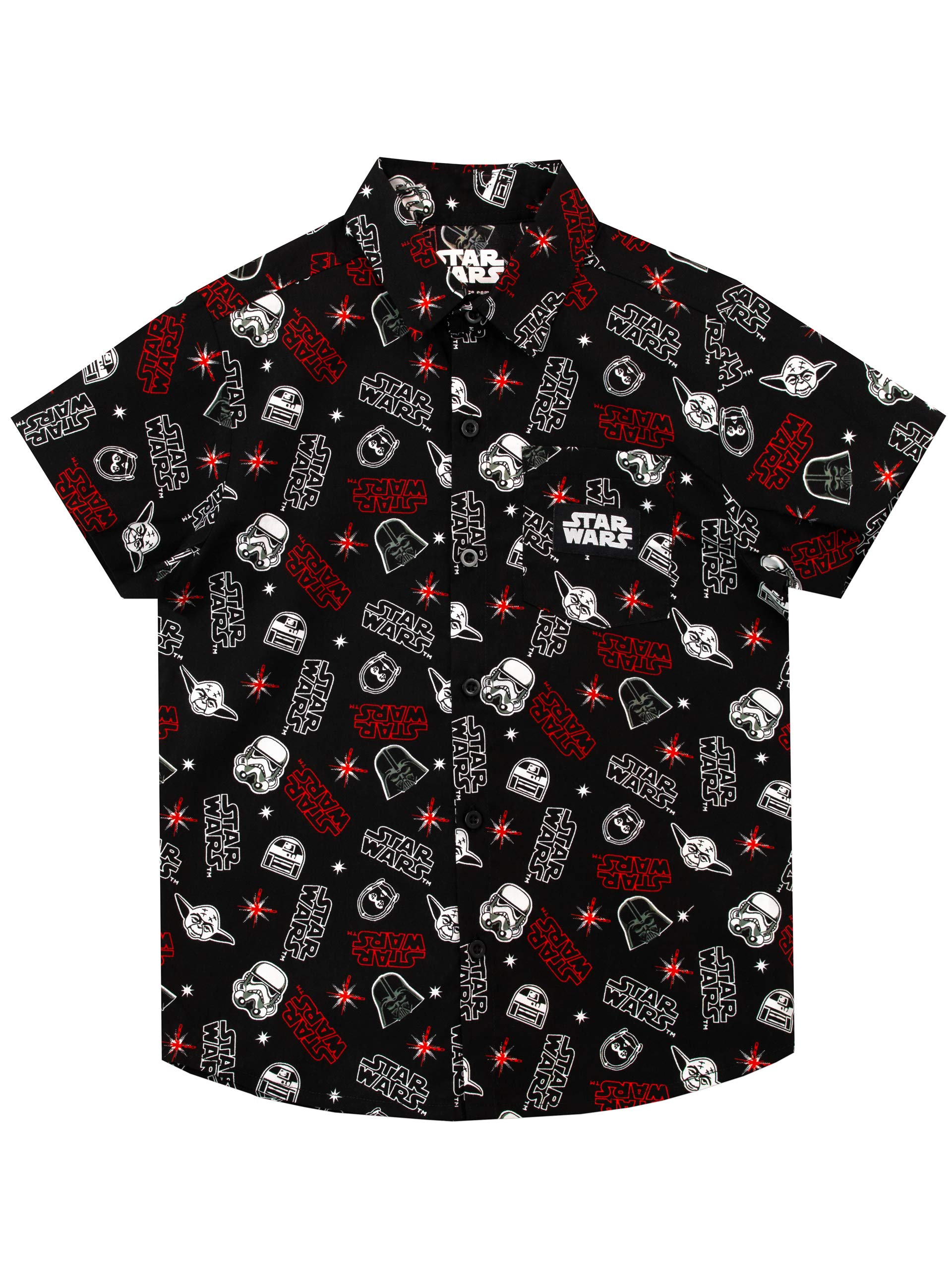 Star Wars Camisa para Niños Stormtrooper Darth Vader y Yoda