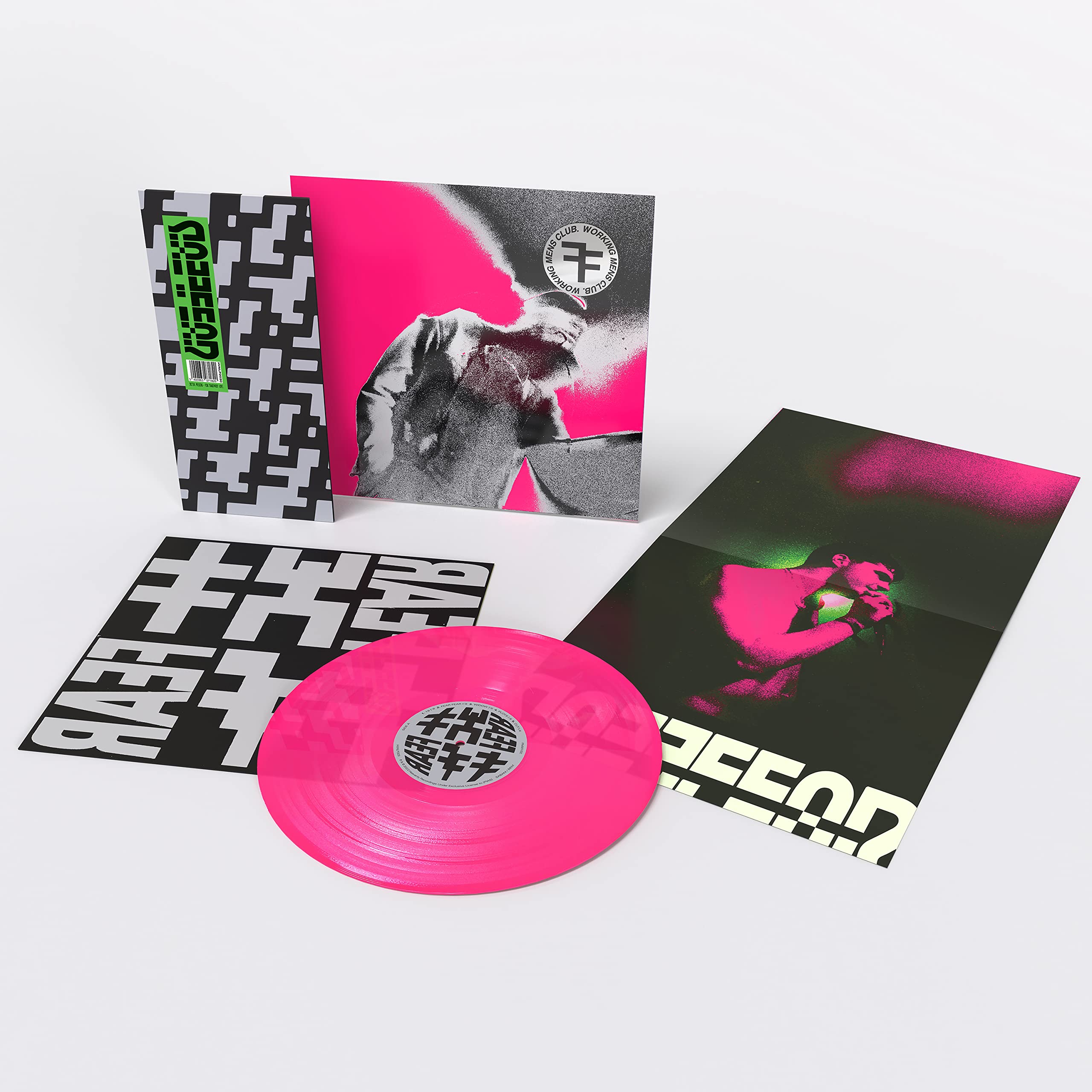 Working Mens Club Fear Fear LP Vinyl NEW