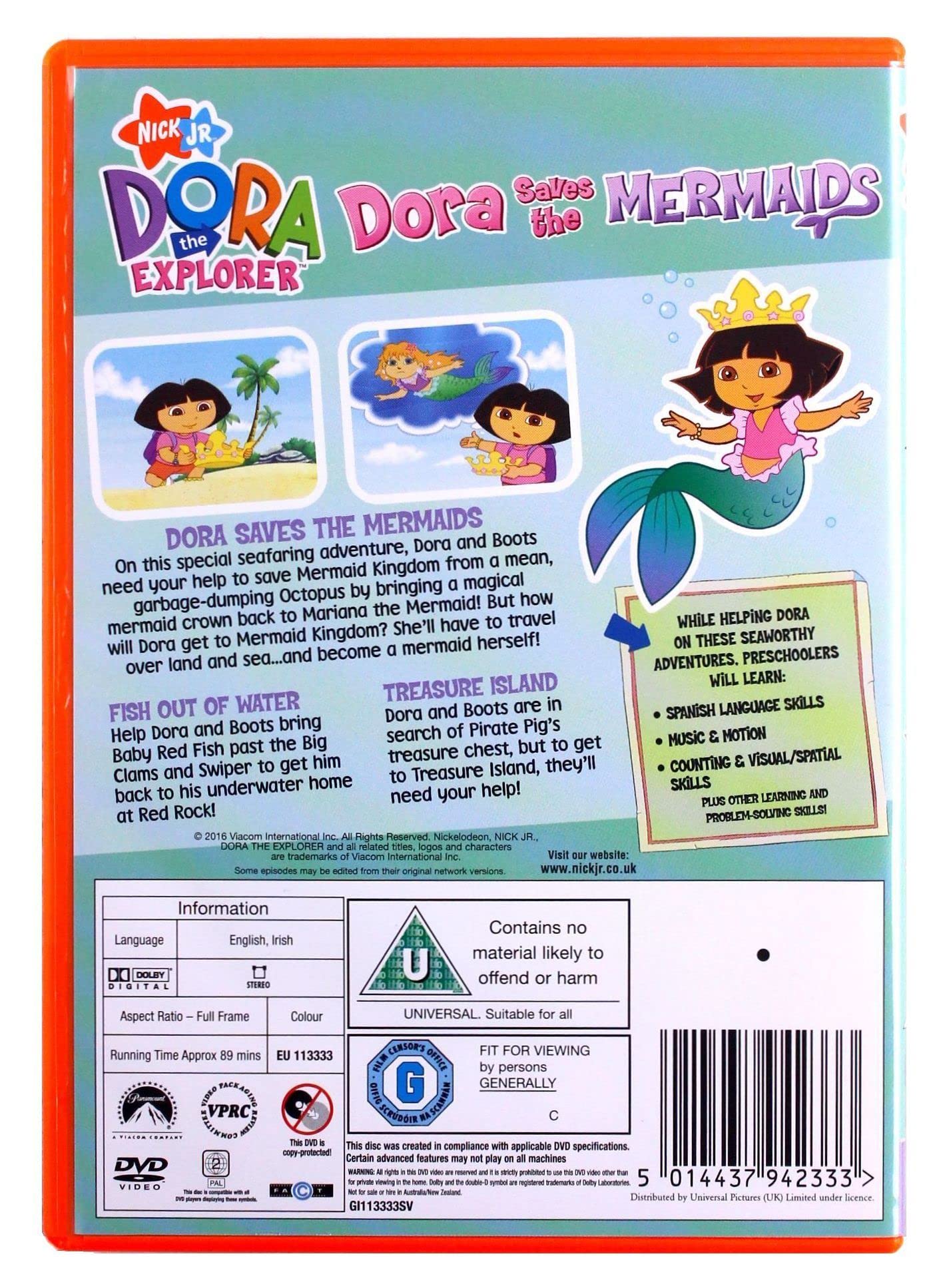 Image secondaire de Dora The Explorer: Mermaids [Import anglais]