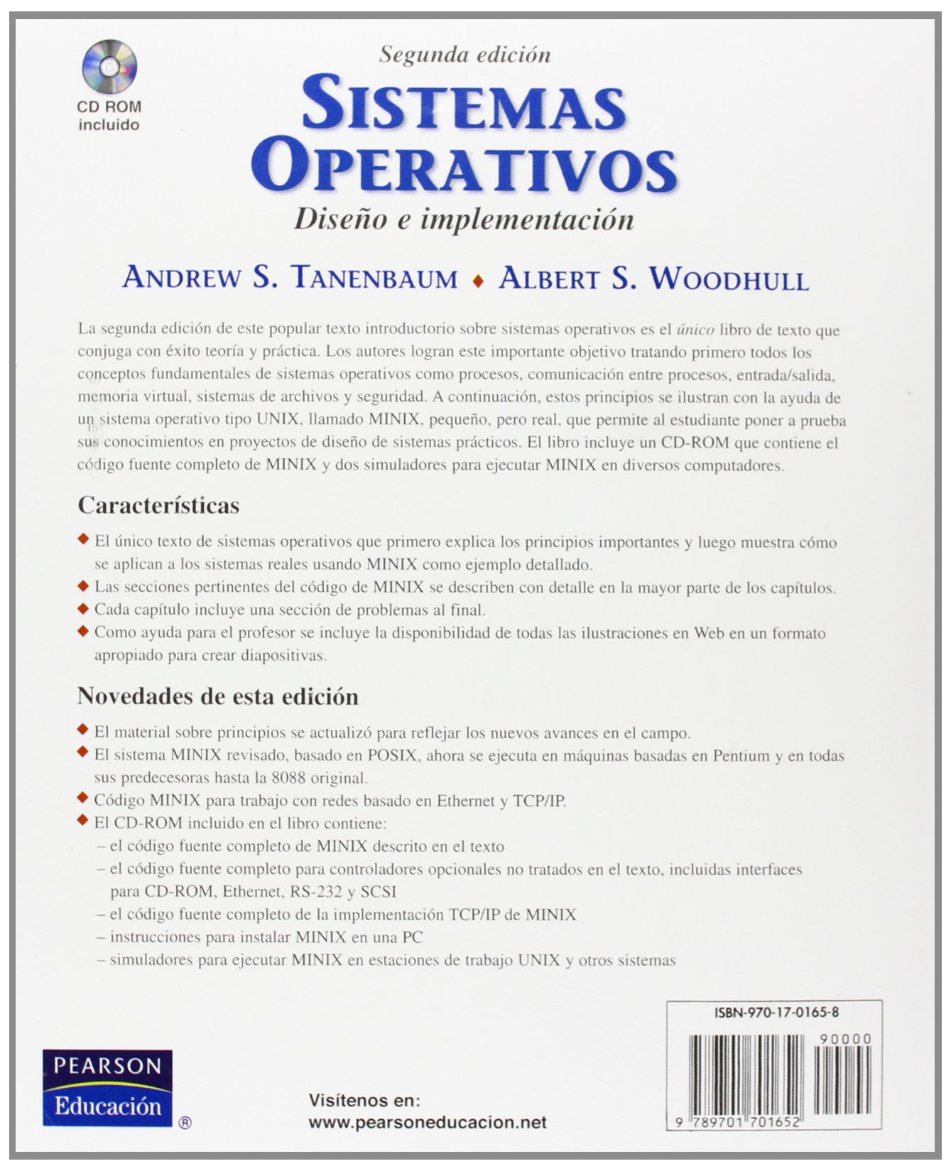 SISTEMAS OPERATIVOS:DISE?O E IMPLEM. (SIN COLECCION)