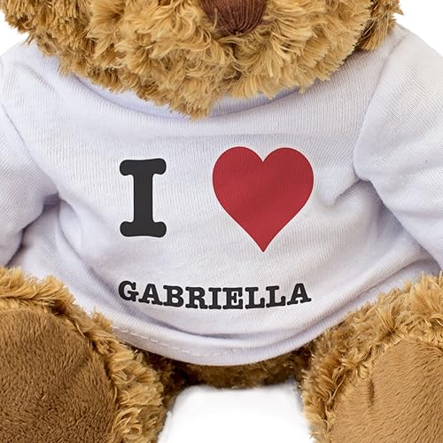 Miniatura 3 de NuevoI Love Gabriella, diseño de ositolindo suave suaveregalo Navidad cumpleaños