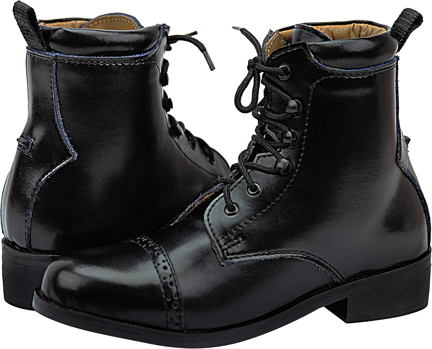 Challenger Kids Paddock Boots - Durable Leather Design