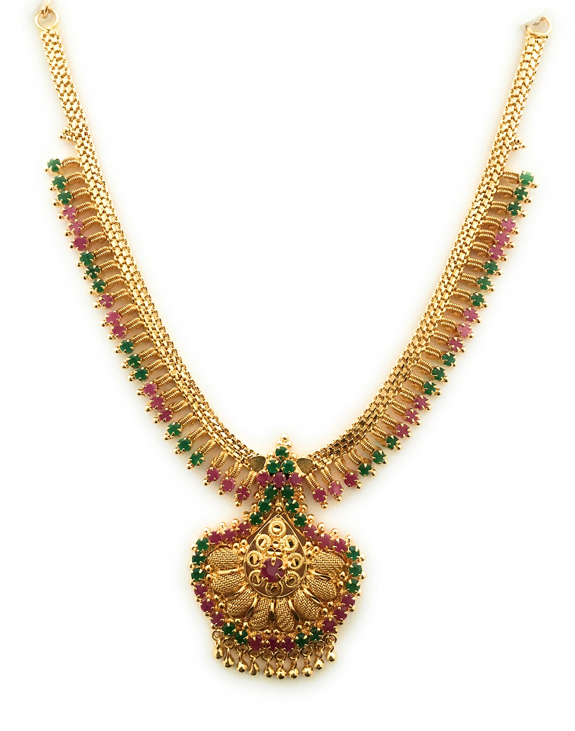 SasitrendsOne Gram Micro Gold Plated Latest Neklace For Women and Girls