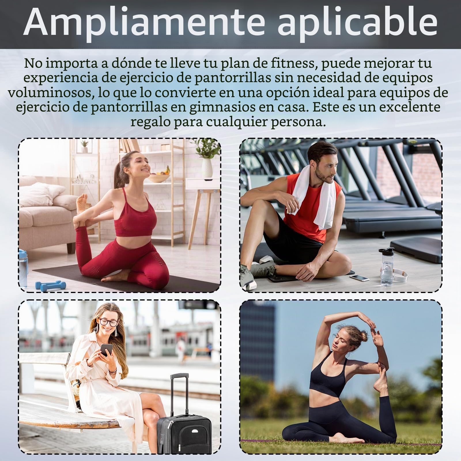 Entrenador de Tibial, Barra Separadora de Piernas para Gimnasio Entrenamiento al Aire Libre Maquina Estirar Piernas con Abrazadera de Barra para Discos de Pesas de 2,5 o 5 cm