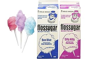 Concession Essentials 2 Pack Cotton Candy Floss Sugar