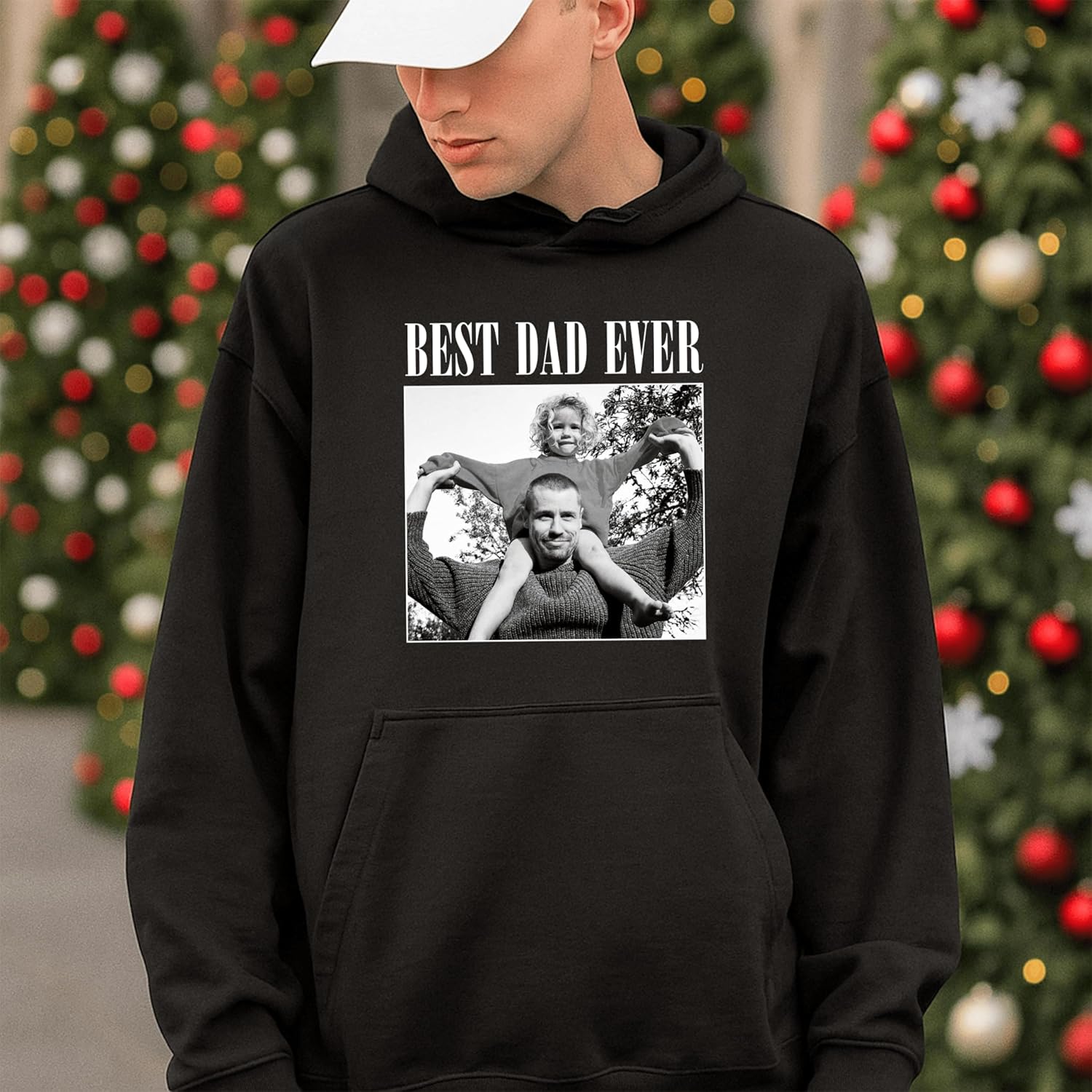 NAZENTI Custom Photo Shirt, Personalized Dad Shirt, Tshirt for Men, Daddy Gift, Gifts Fathers Day Christmas for Grandpa Papa - Image 7