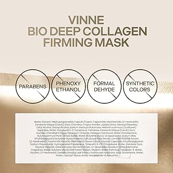 Amazon.com : VINNE Signature Bio Deep Collagen Firming Mask