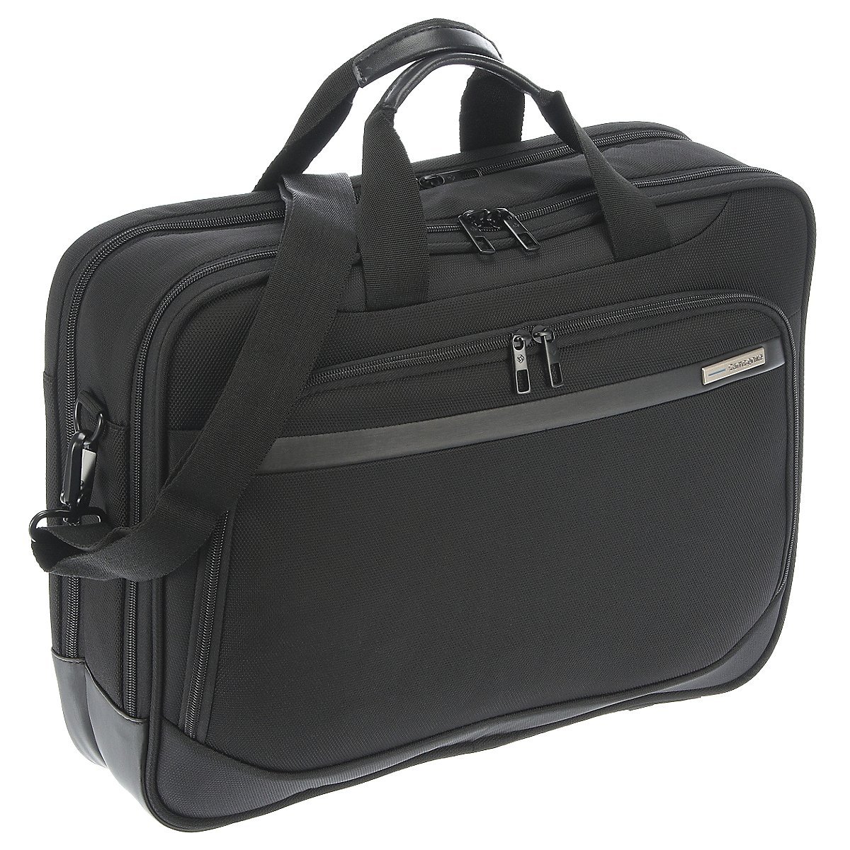 Samsonite Unisex Zipper Closure Laptop Briefcase (Black_Free Size) (B00I48LAMW) Amazon Price History, Amazon Price Tracker