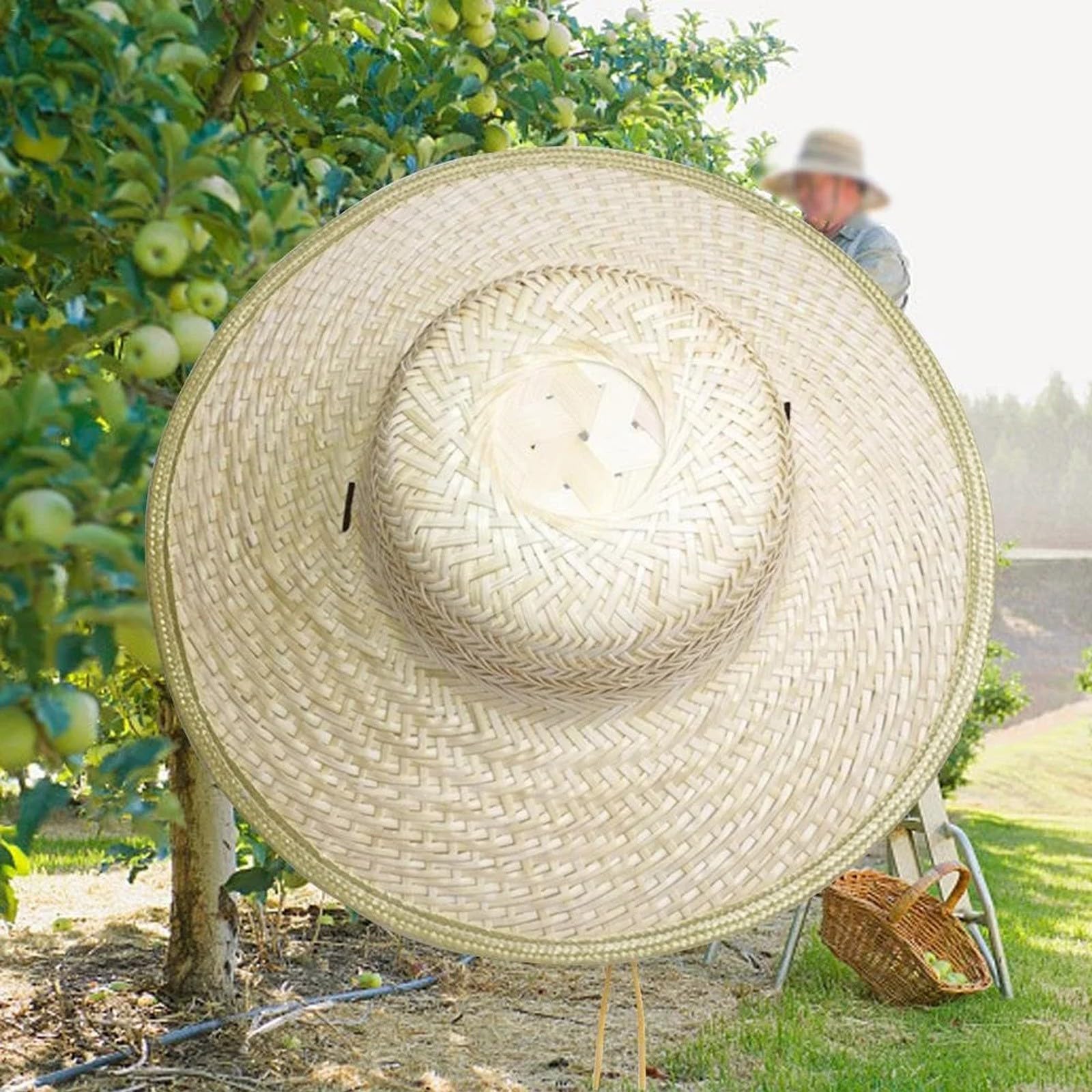 Sonnenhut für Männer und Frauen, ideal zum Angeln, Rettungsschwimmen, Strand, und Gartenarbeit, mit breiter Krempe für die Damen Sonnenhut Gr. 60