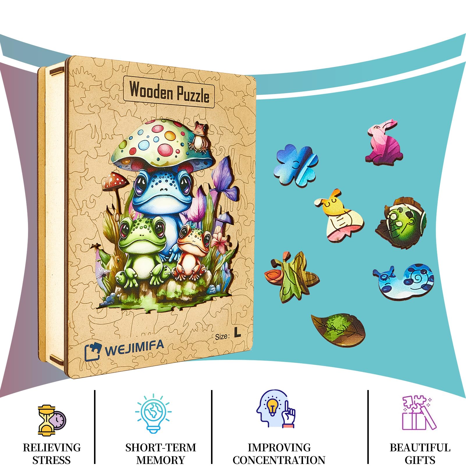 Yingxin34 Puzzle in Legno per Adulti - Animali sull'albero Regali per Adulti e Bambini - Divertenti e duri, Giocattoli Artigianali in Legno per Giochi di famiglia-1000 Pezzi (70x50 cm