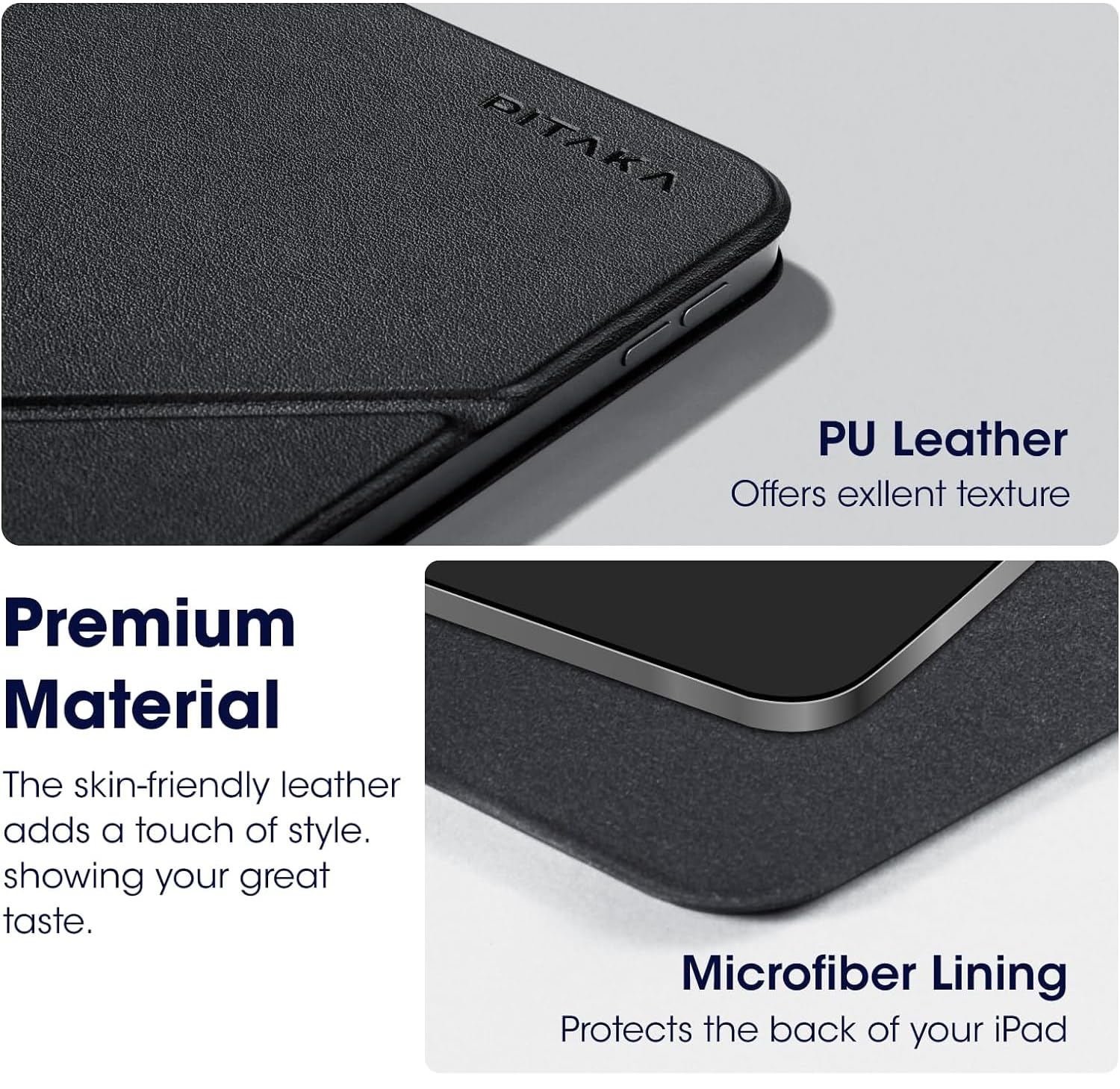 PITAKA for iPad Pro 13 Inch Case Cover (2024) Compatible with iPad