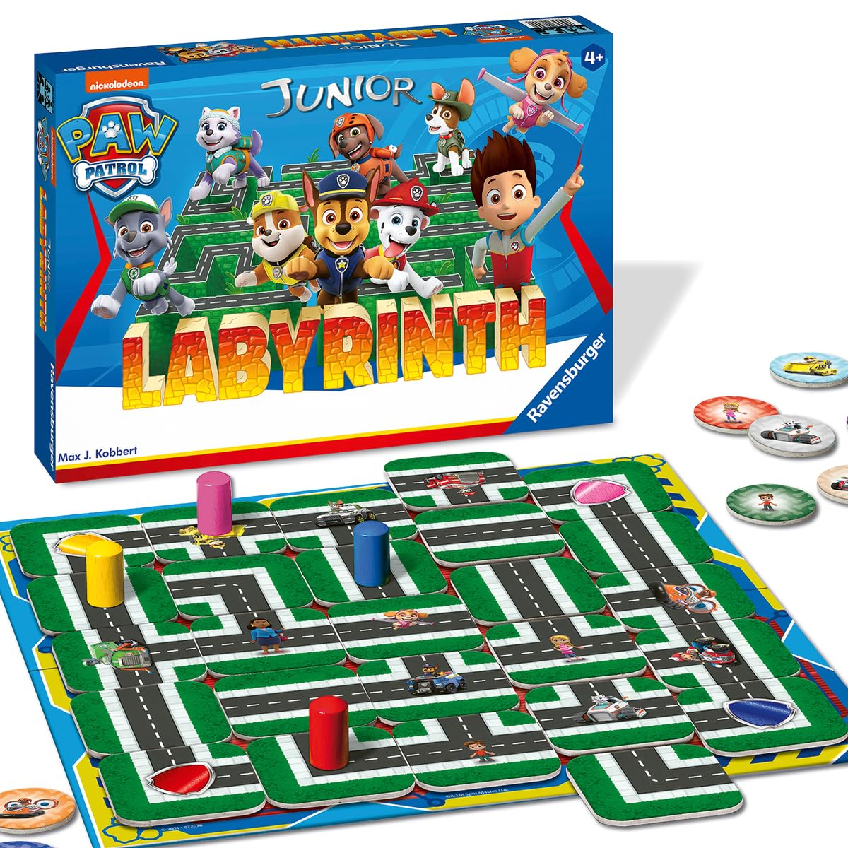 Ravensburger - Labirinto Junior Paw Patrol | Giochi Da Tavolo