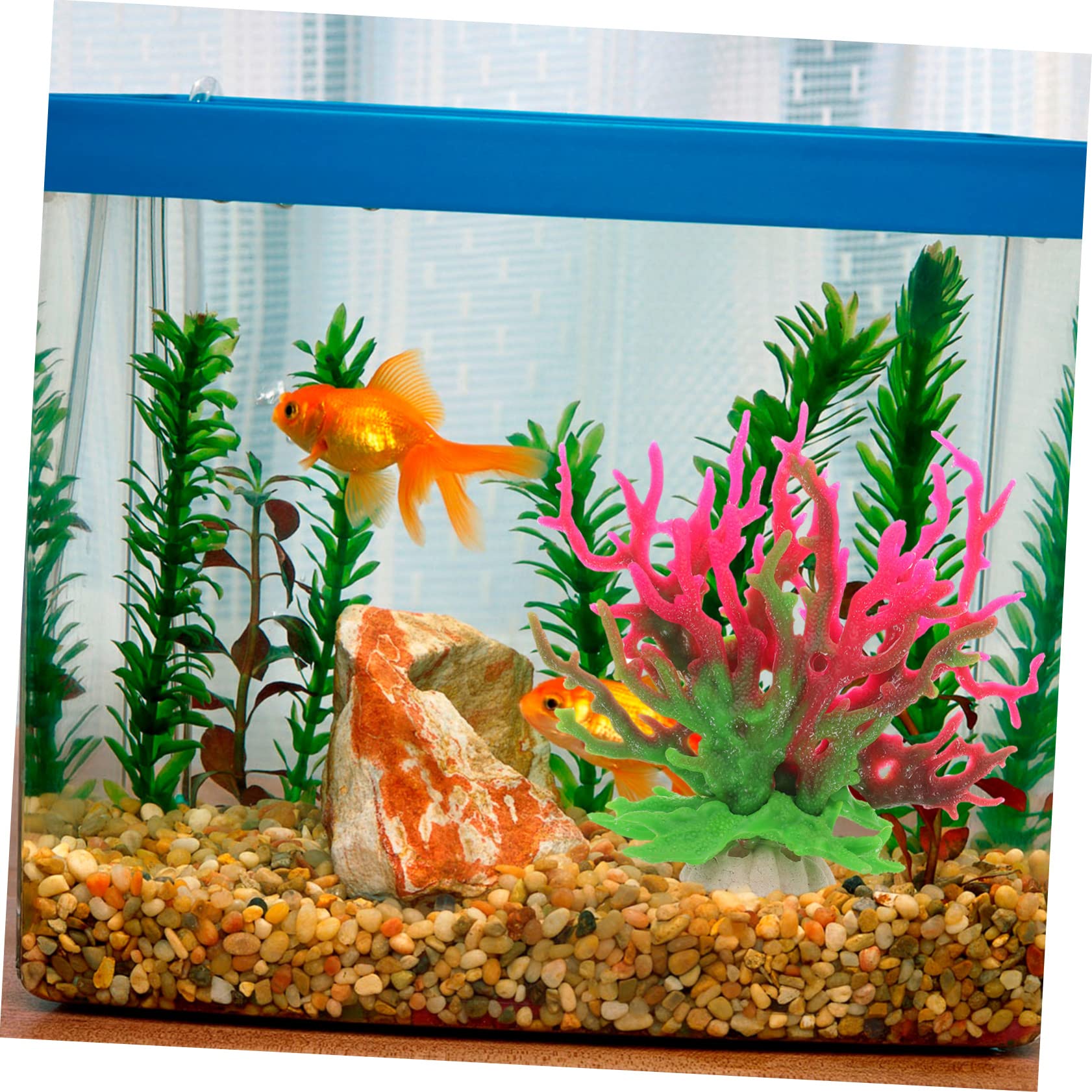 Sosoport 5stücke Künstliche Korallen-Dekoration Für Aquarien Korallenornamente Für Meerwasser Und Süßwasseraquarien Für Kreative Aquariengestaltung