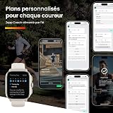 Amazfit Cheetah Running, 47 mm, Montre Intelligente avec GPS Double Bande, Navigation d'itinéraire et Cartes Hors Ligne, Moniteur de Fréquence Cardiaque, Alexa Intégré, Tutonomie de 14 Jours - 4