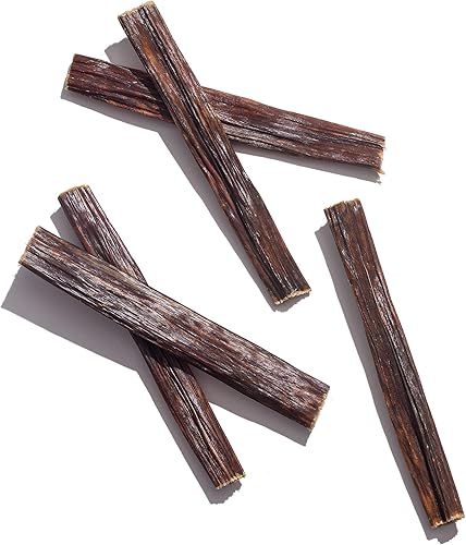 Miniatura 2 de Jack & Pup 6 in, apoyo para la salud de las articulaciones, premio para perros en bastones, masticables, (25 unidades). Bastones de esófago y carne