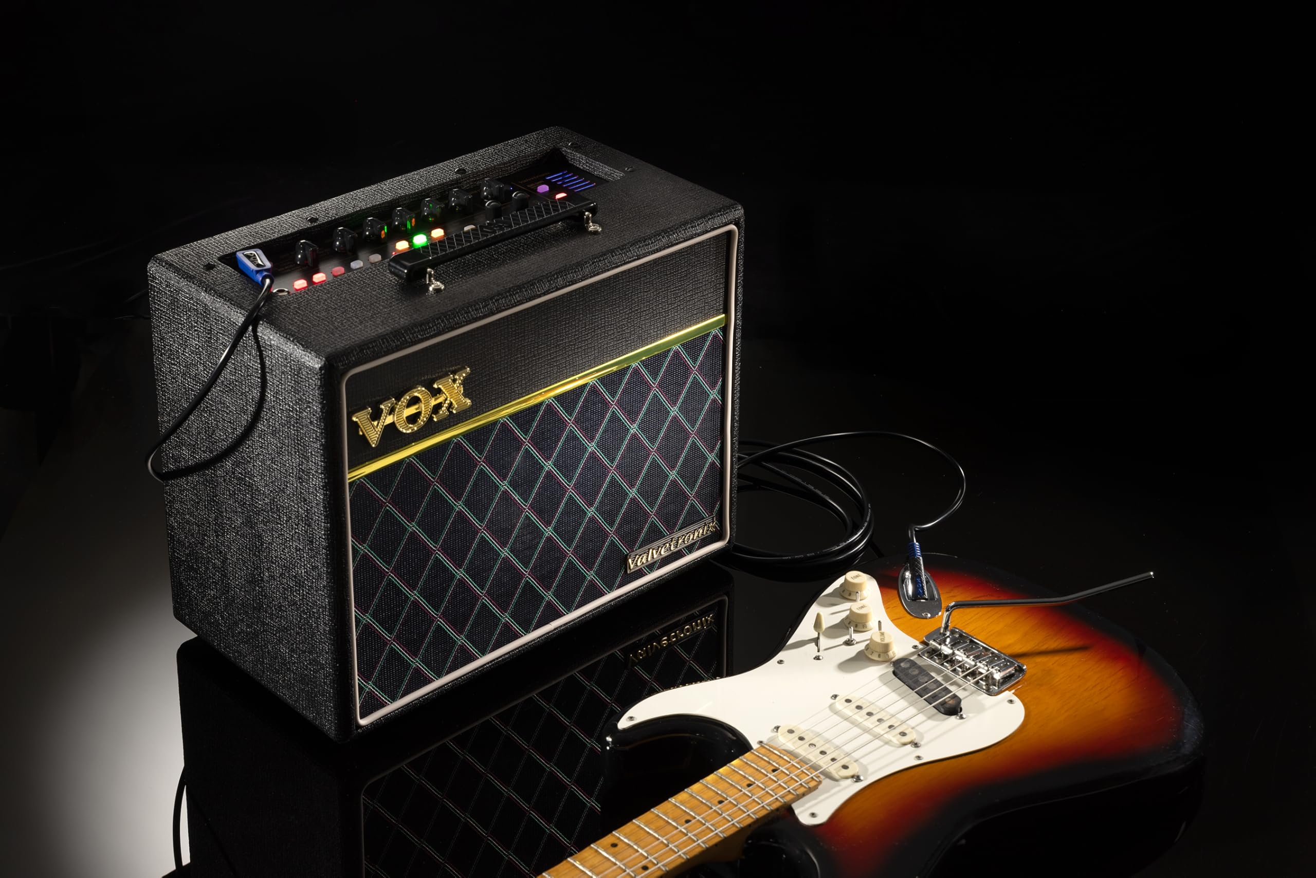 Amazon | VOX(ヴォックス) ギターアンプ VT20X Classic Blue