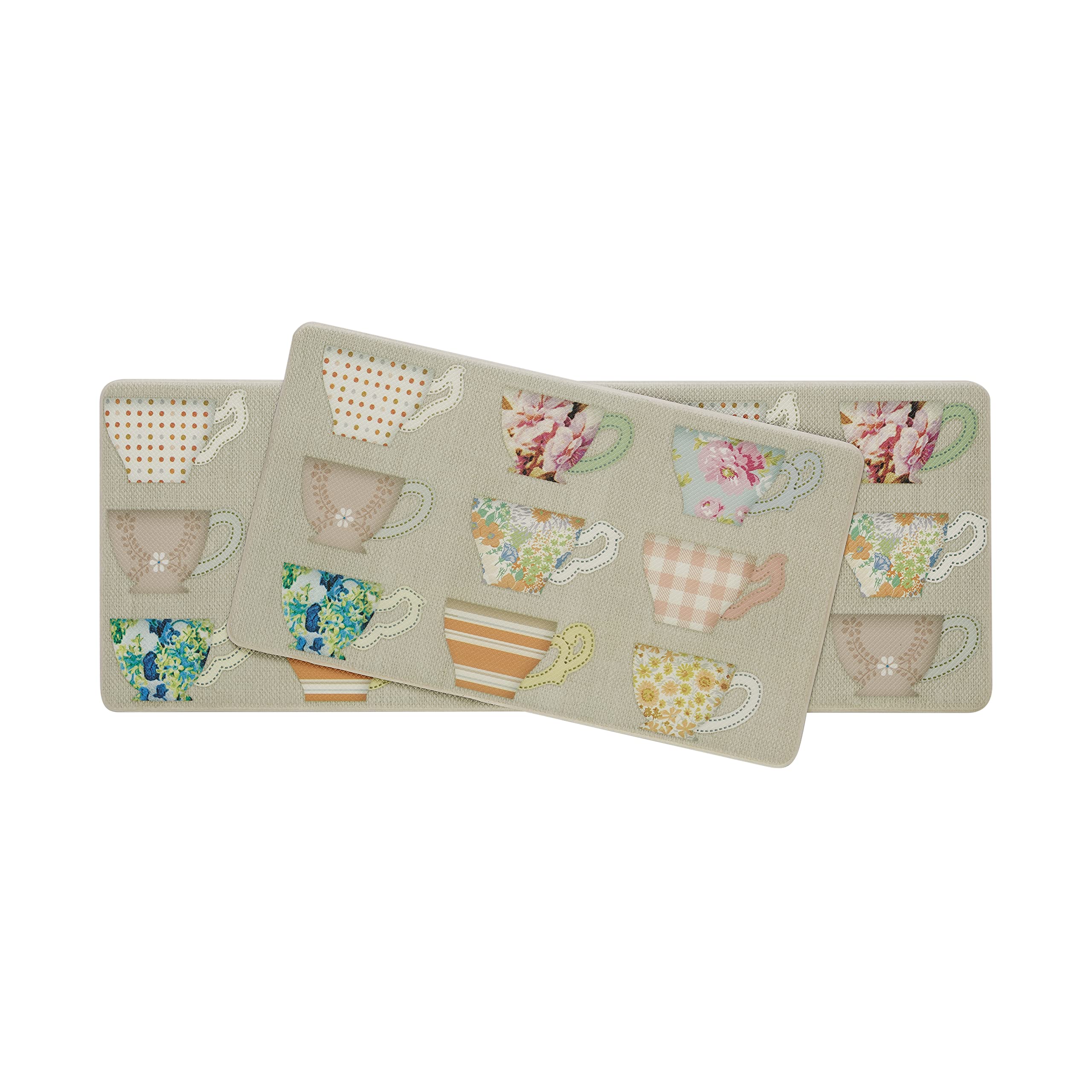 Laura Ashley LAK016954 Novelty Wellness Anti-Fatigue Kitchen Mat