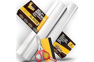 Clear Contact Paper for Crafts: Transform Your Creative Projects with 2 Self-Adhesive Rolls