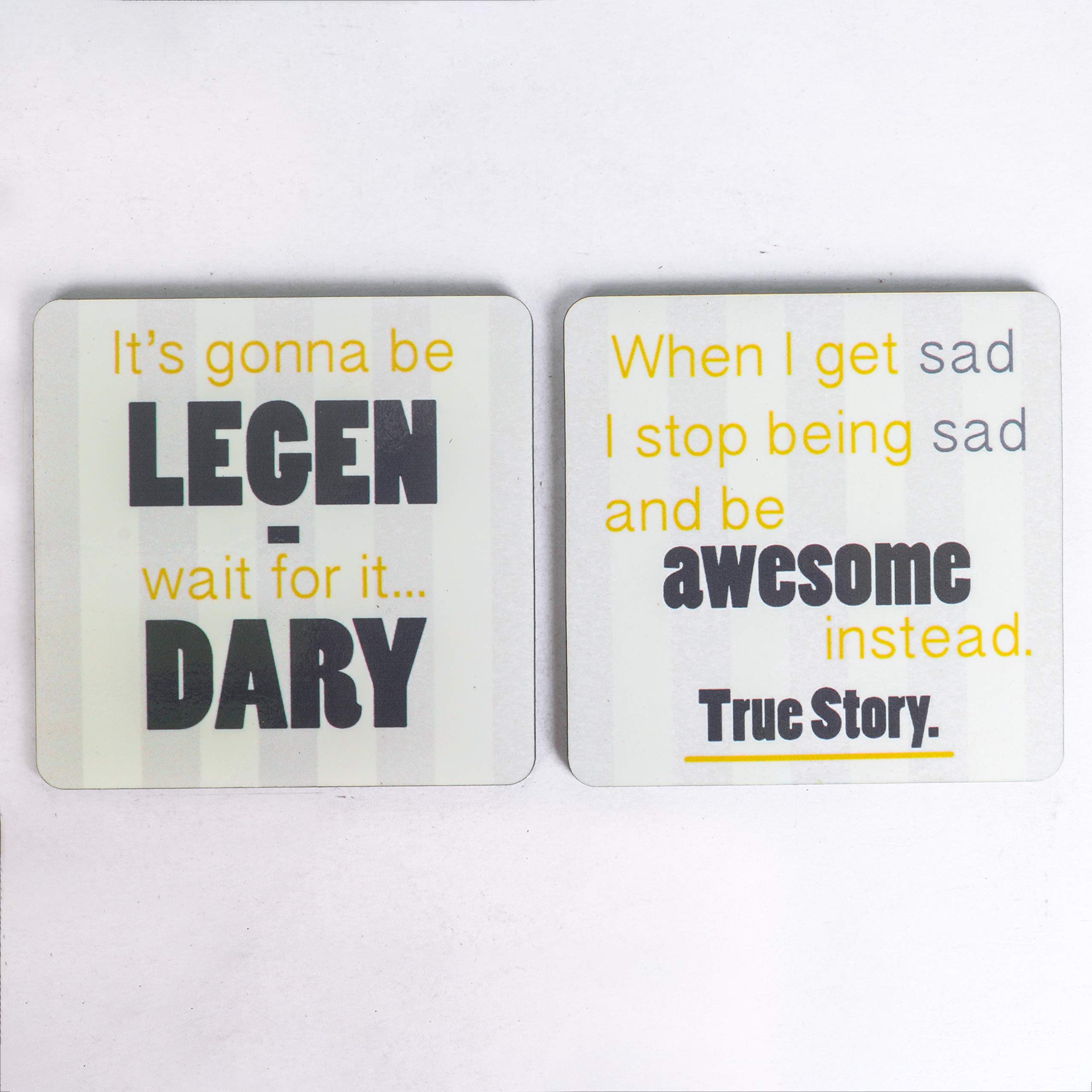 Inside Out Innovative Designs Barney Stinson Coasters Set of 2