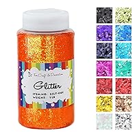 Vista 9 de Craft and Party, botella de una libra de purpurina para manualidades y decoración (borgoña)