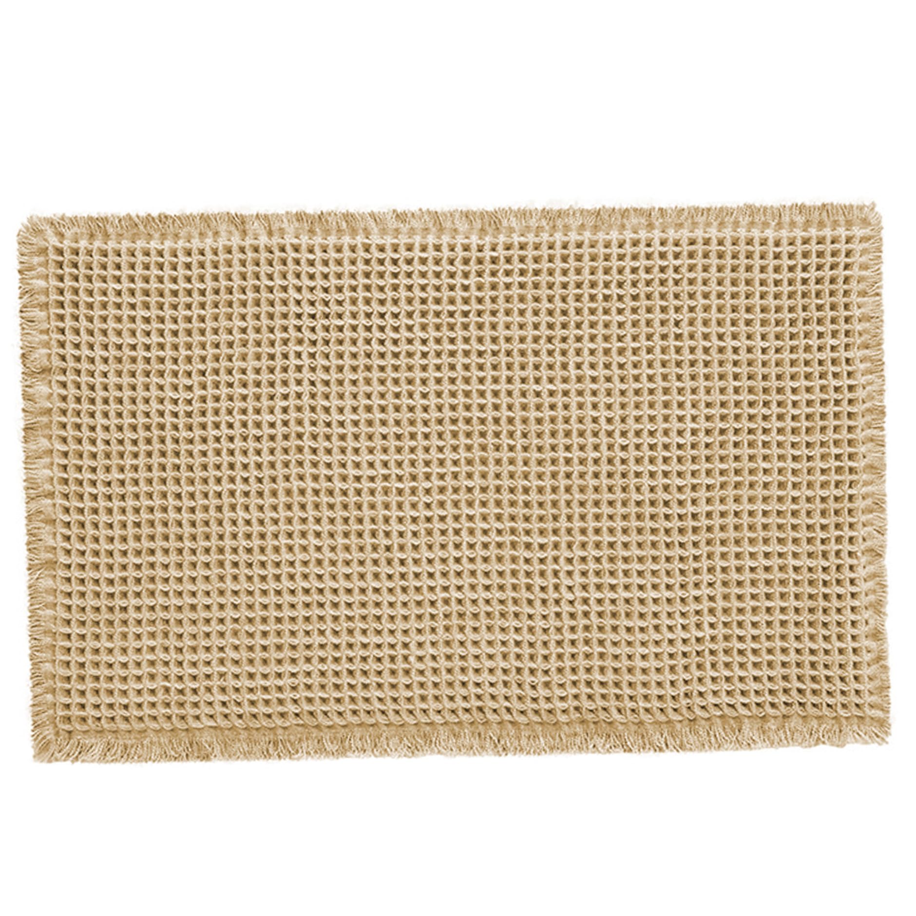 Alfombra de baño absorbente y antideslizante con textura de gofres