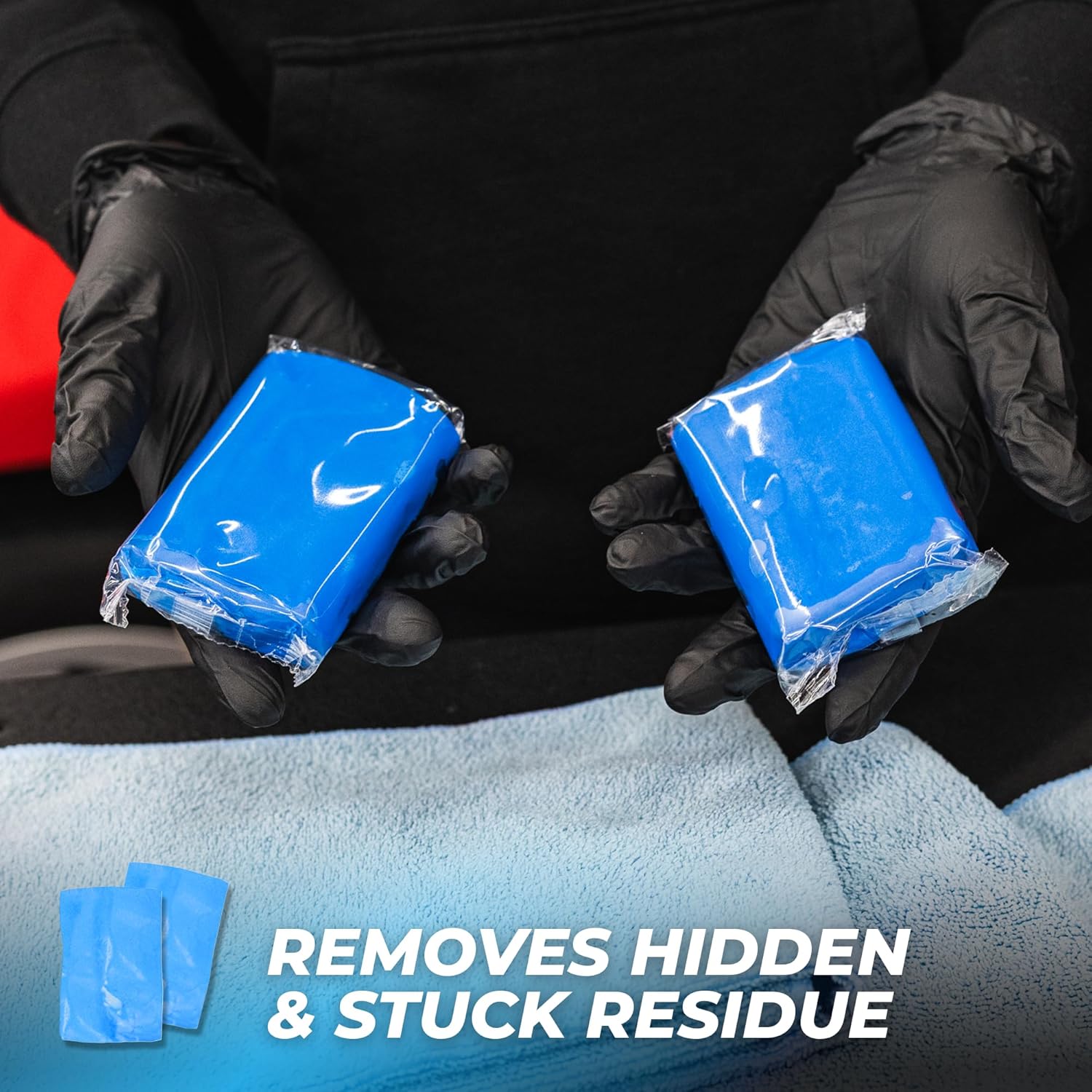 The Rag Company - Clay Bar Starter Kit - Surface Prep Kit for Cars, Trucks, SUVS & More - Includes 2 Premium Clay Bars, Clay Lube, Microfiber Towels - 6 Piece Kit