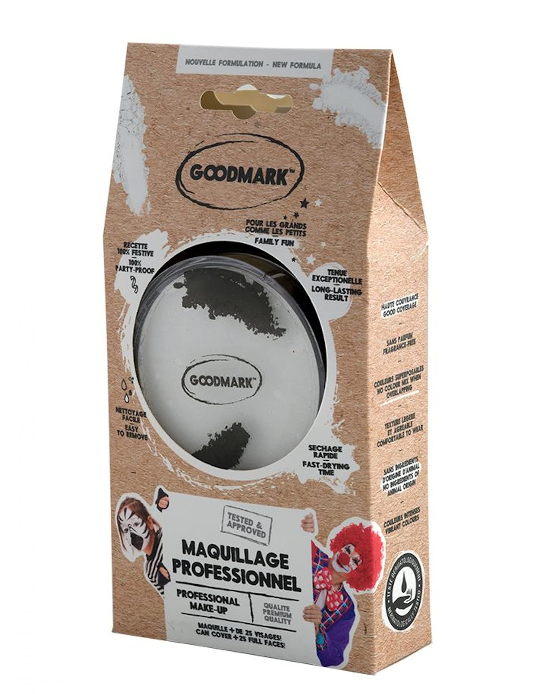 Goodmark Aqua Make Up Rot – Wasserlösliche Schminke Für Karneval & Halloween