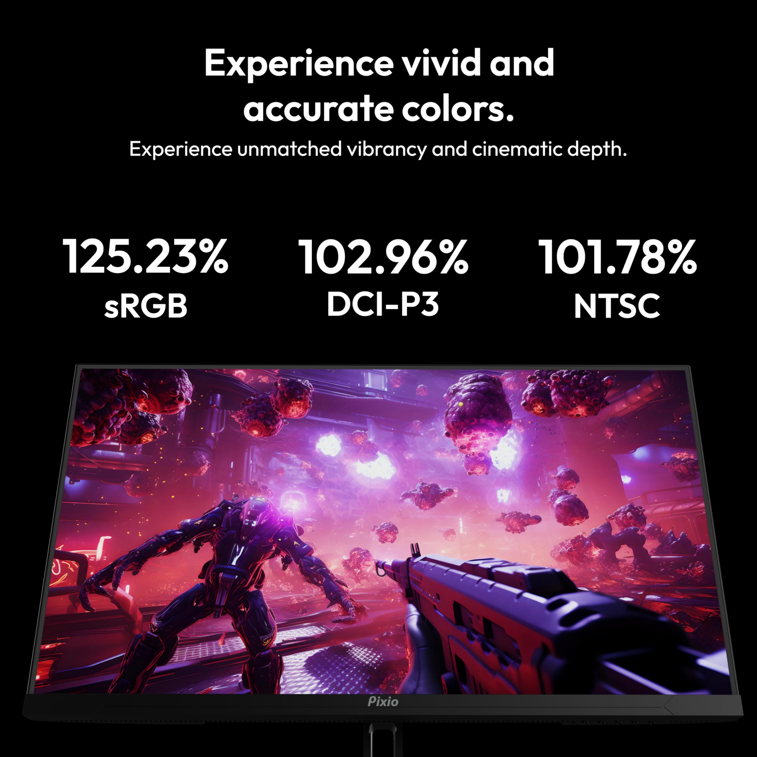Amazon.com: Pixio PX32U Wave 32 inch 144Hz Refresh Rate 4K