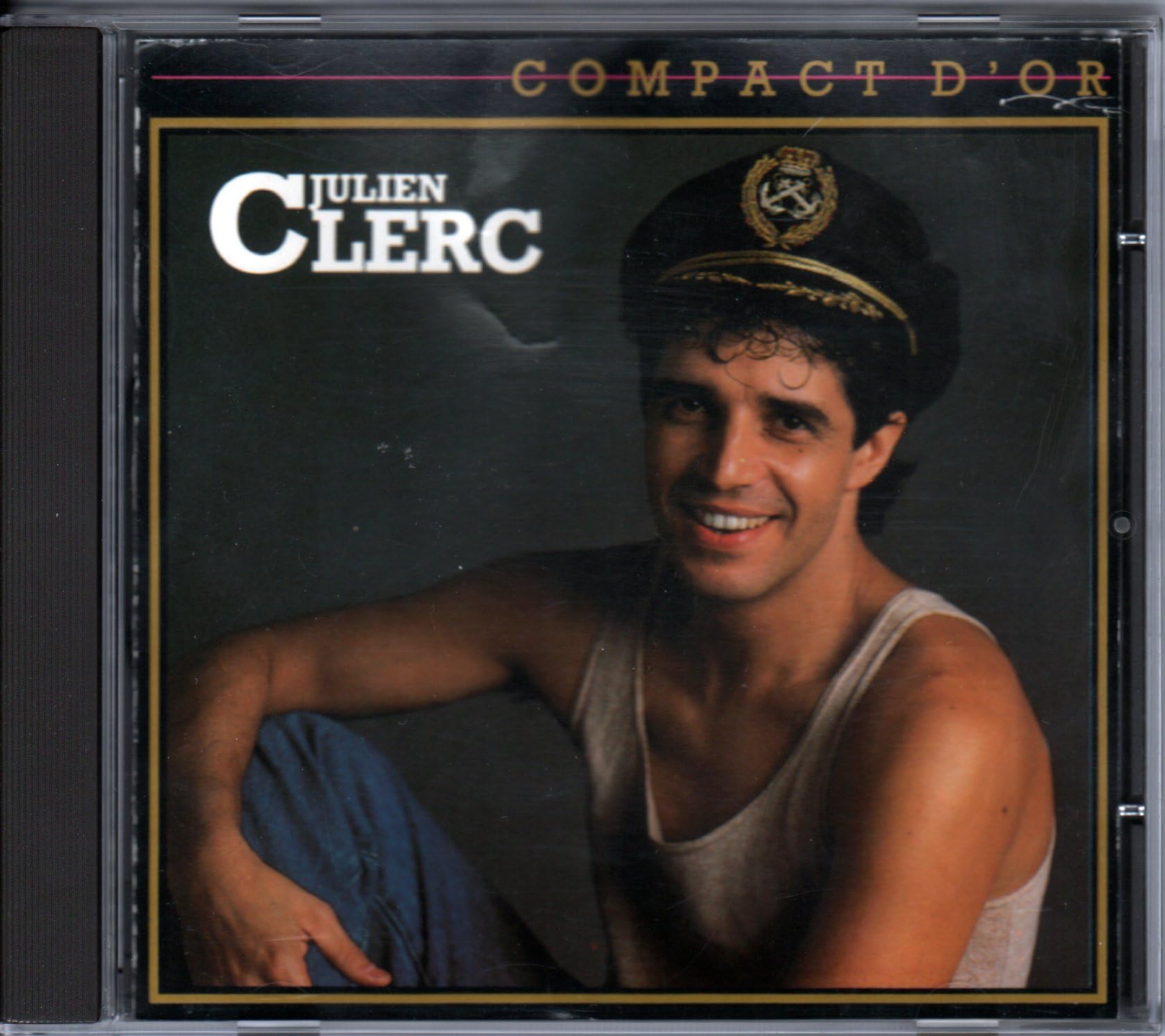 Julien Clerc - Compact d'Or (CD Pathé Marconi - EMI 1597522, 1987) Julien - La petite sorcière malade - Les vendredis - Yann et les dauphins - Zucayan - Carthage - La veuve de Joe Stan Murray - Les fl
