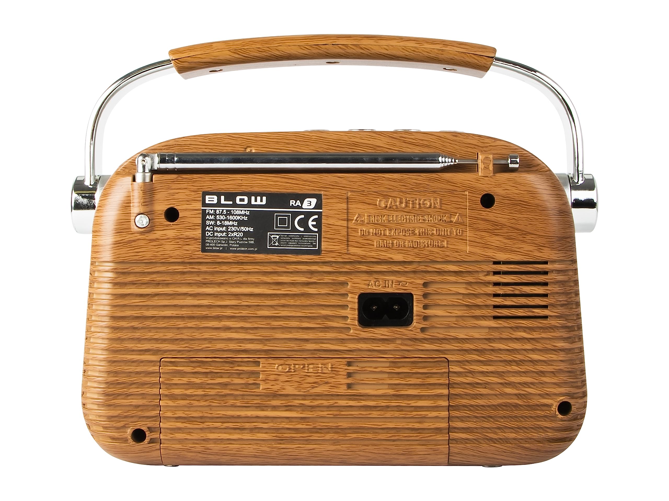RADIO KUCHENNE RETRO BLUETOOTH SIECIOWE NA BATERIE