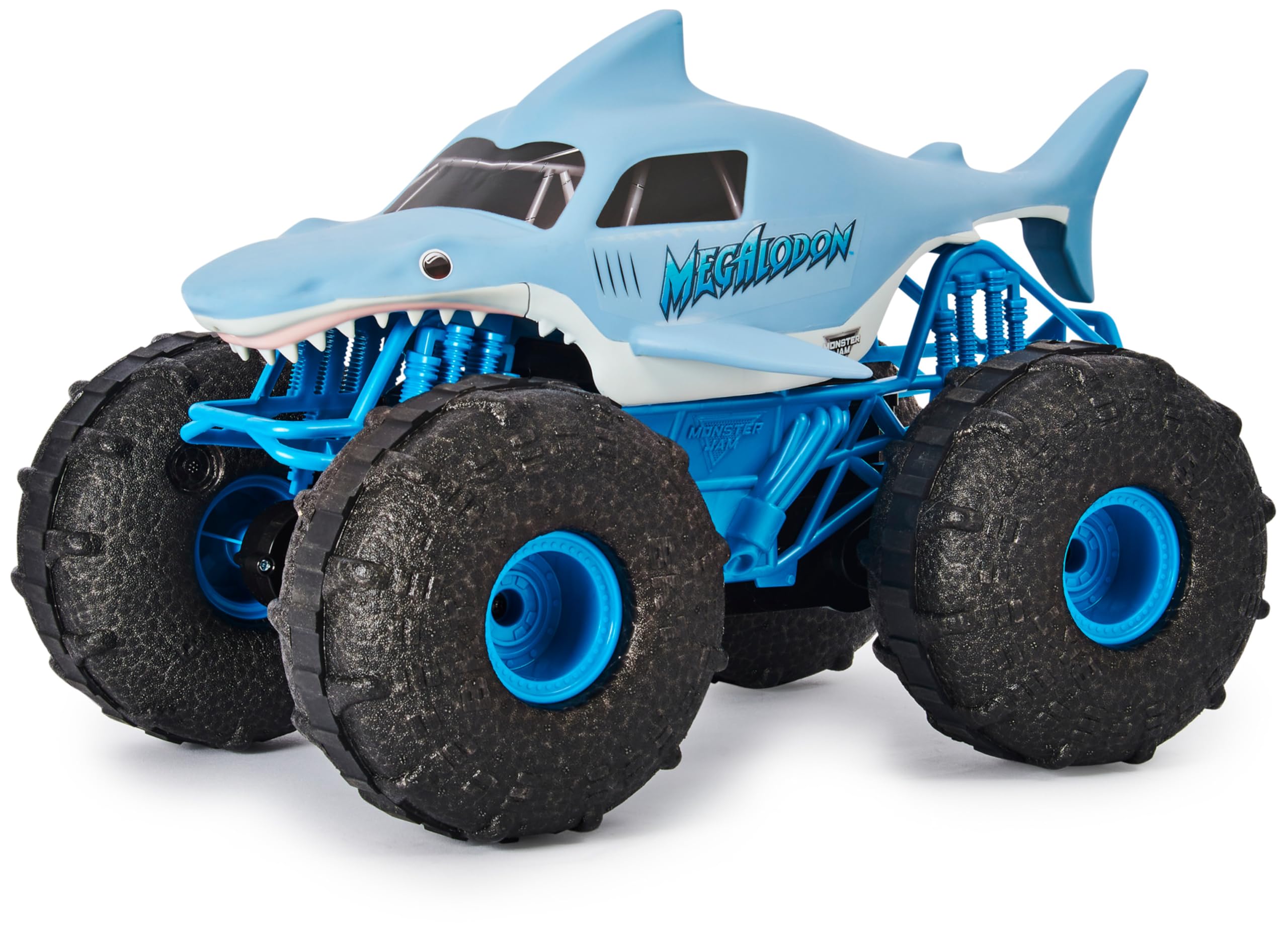 Monster Jam Megalodon Storm, Veicolo Radiocomandato 1:15, RC per Tutti i Terreni, Giocattolo Bambini 4+ Anni