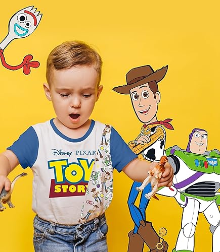 Miniatura 4 de Toy Story Pixar Camiseta (juegos) Woody Buzz Lightyear Jessie Rex Hamm MrPotato Forky Slinky Dog Toddler Cumpleaños Ropa para niños