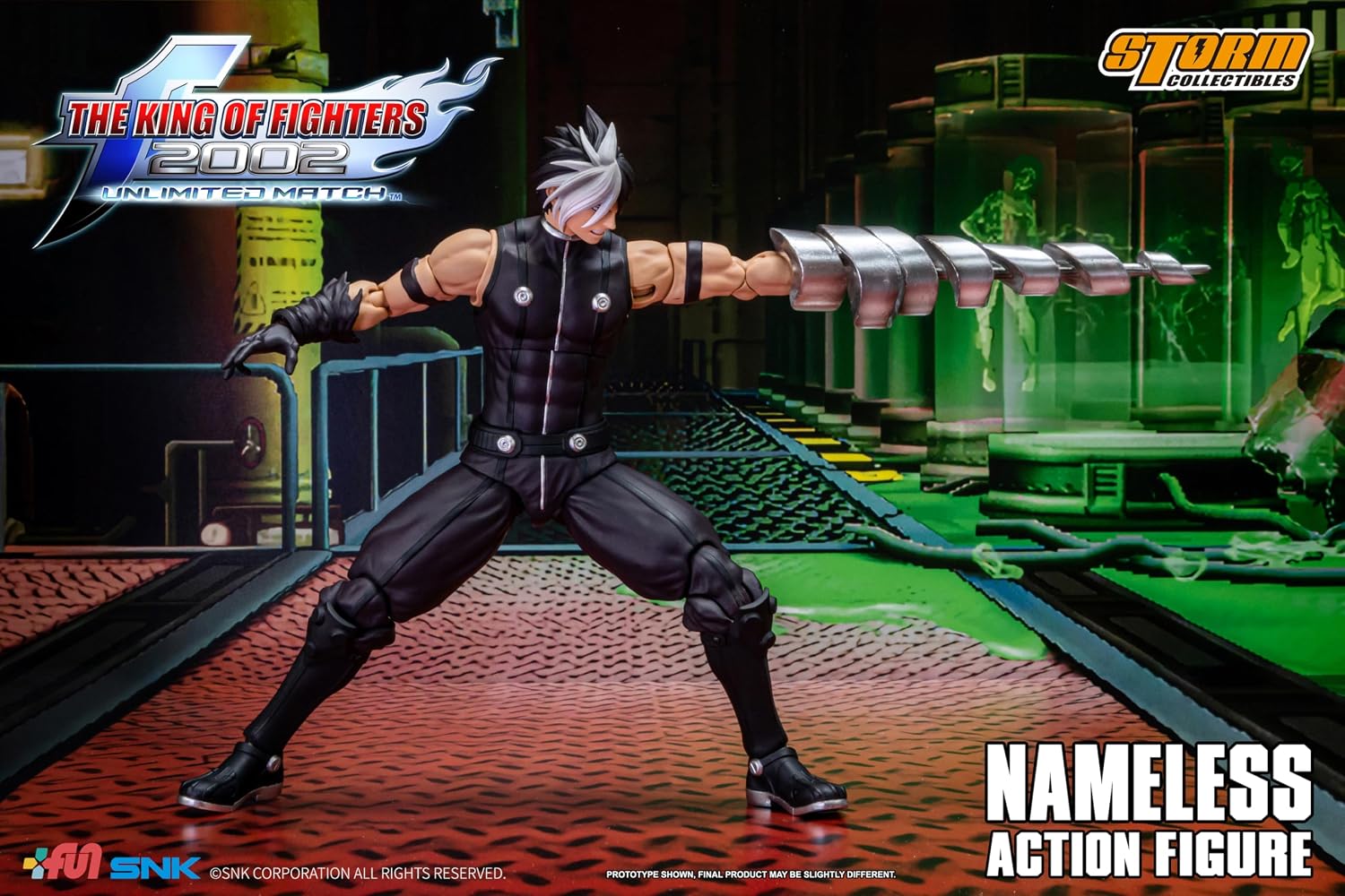 The King of Fighters 2002 UM: Nameless 1:12 Scale Action Figure