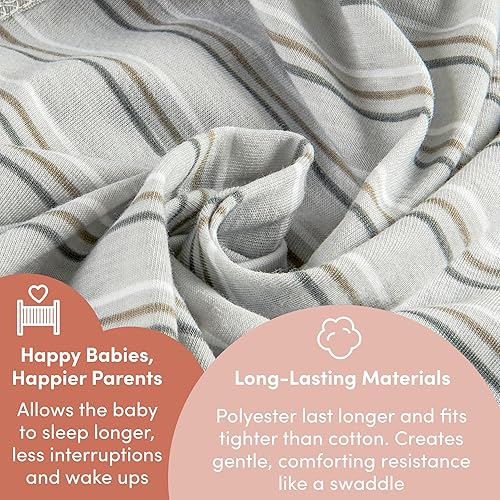 Miniatura 4 de SleepingBaby Zipadee-Zip - Manta para bebé de 6 a 12 meses, manta de transición con cremallera, comodidad - Osos de bebé, M